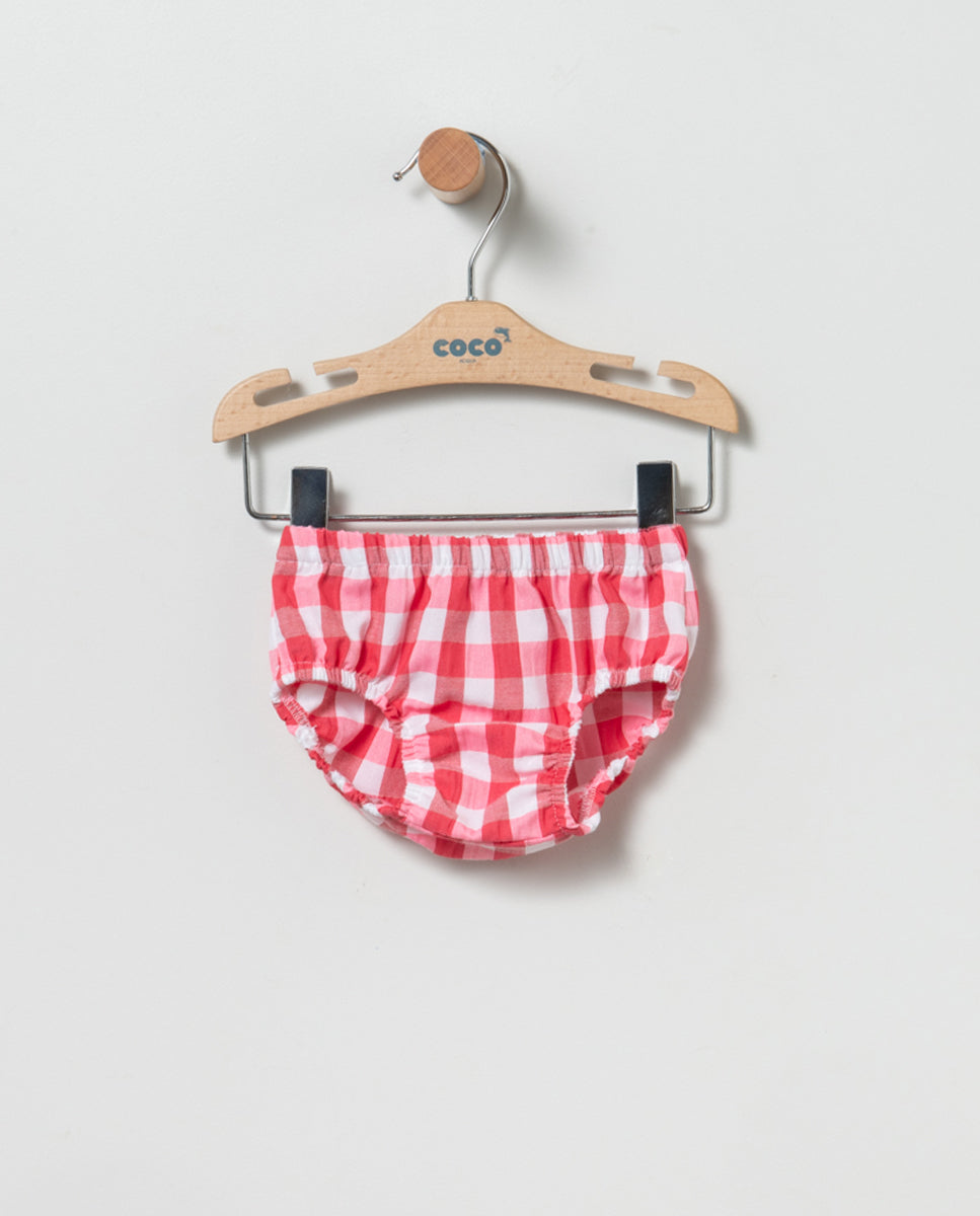 Bloomer Set Apple Vichy