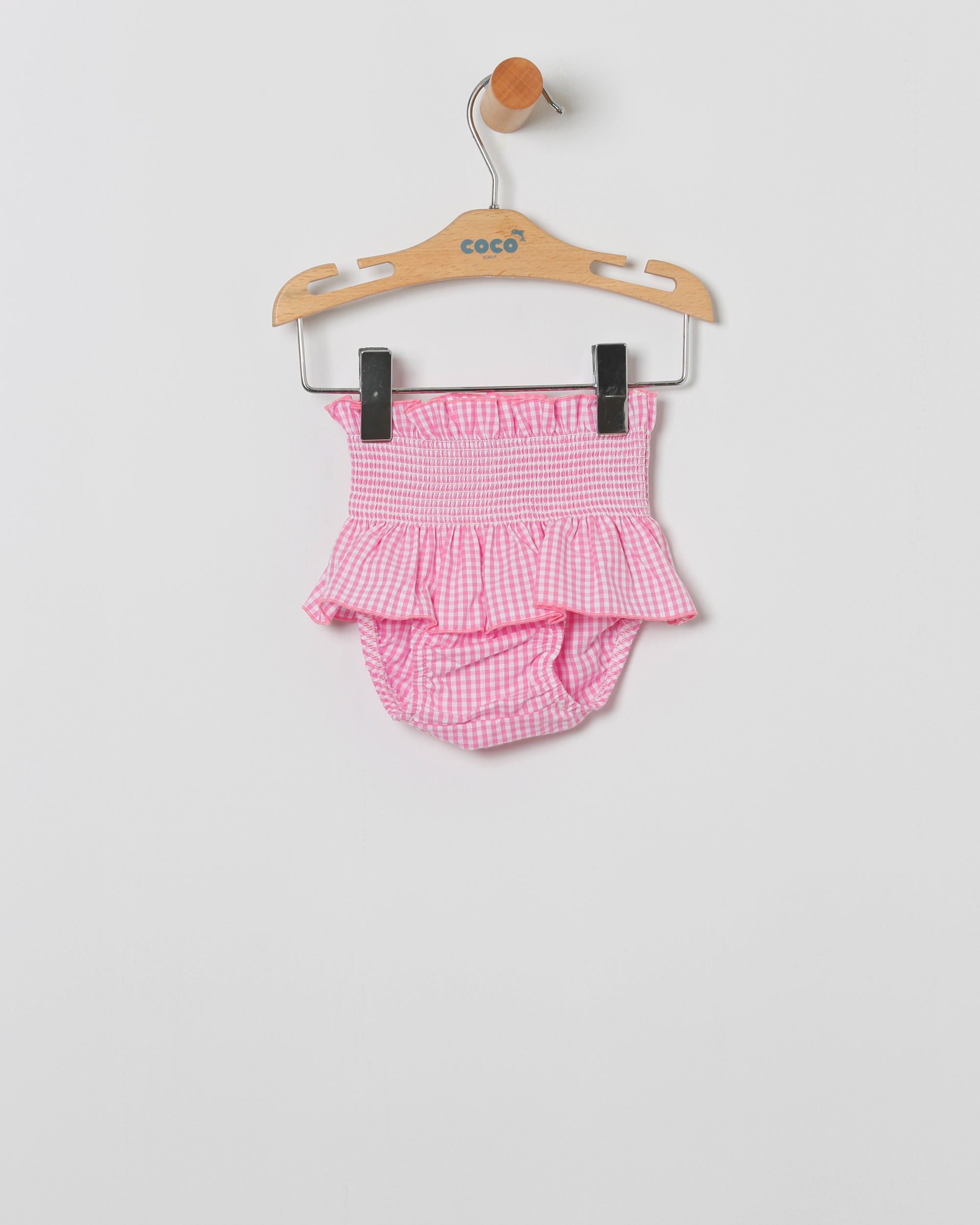 Bloomer Set Vichy Fuxia