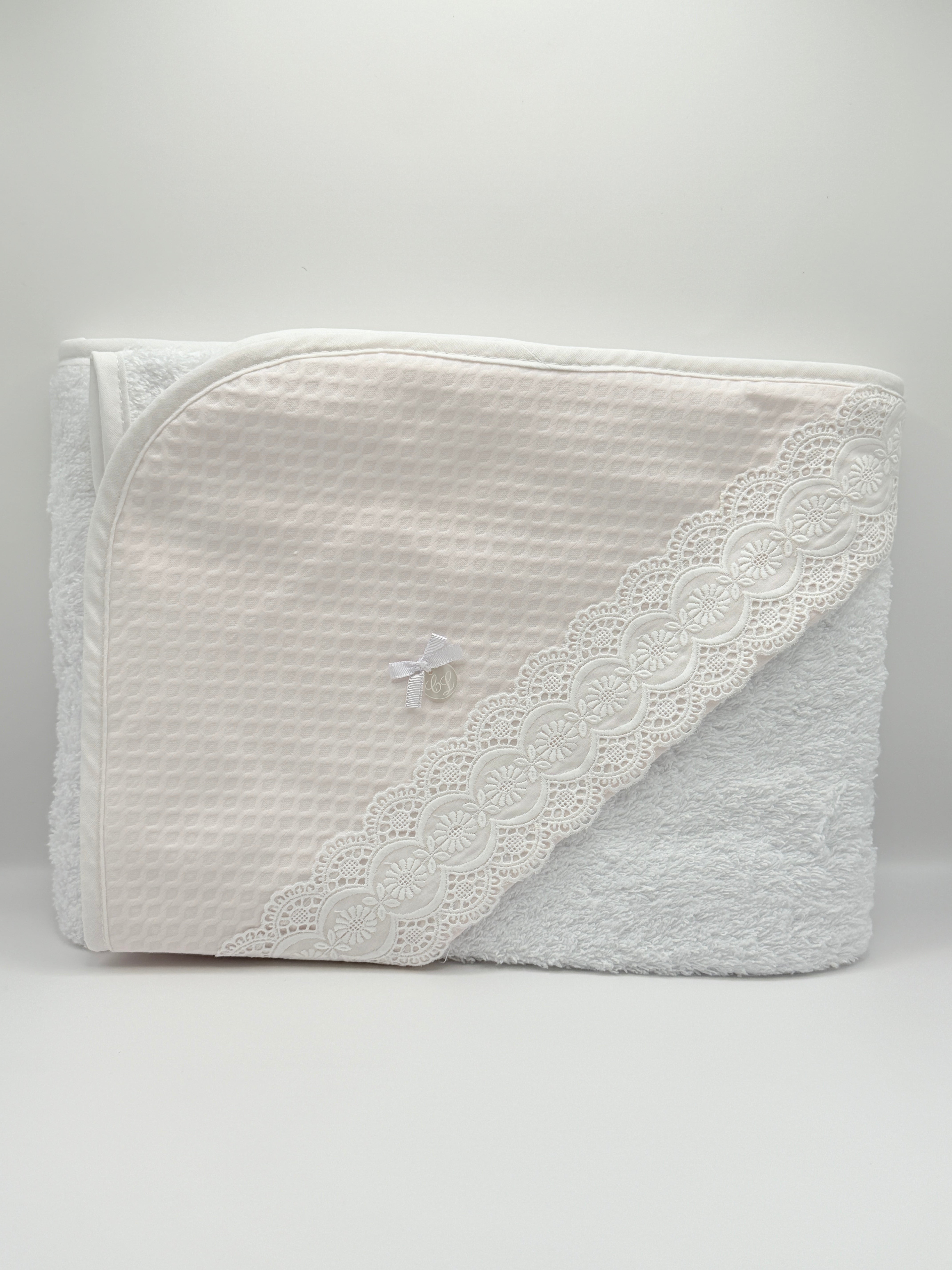 Hooded Towel XL Lucia Rombo Pink