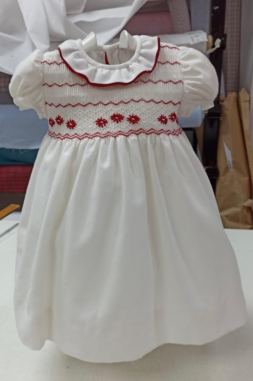 Filita Short Sleeved 'Daniela' Smocked Dress