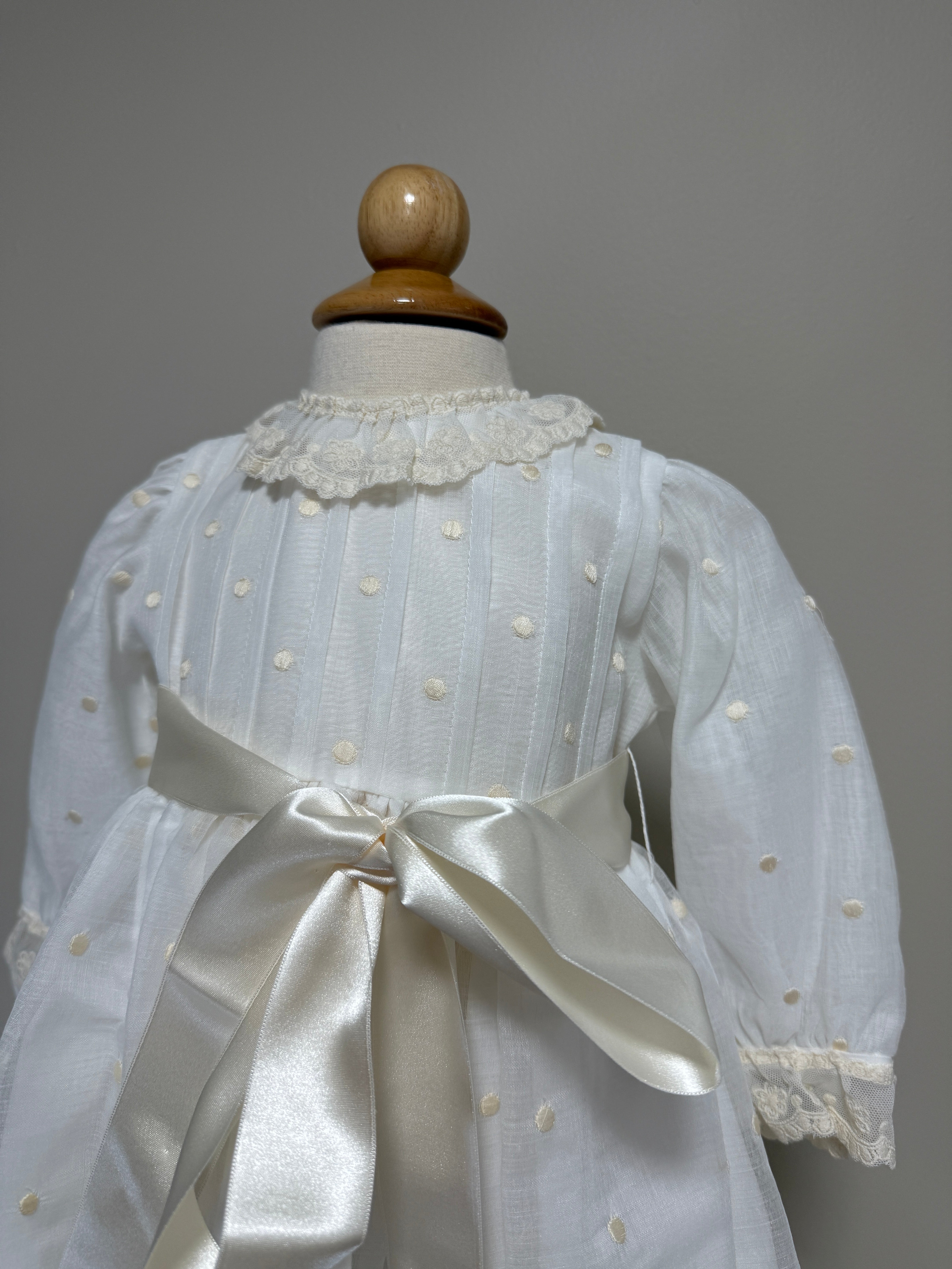 Christening Gown Macarena- 2pc