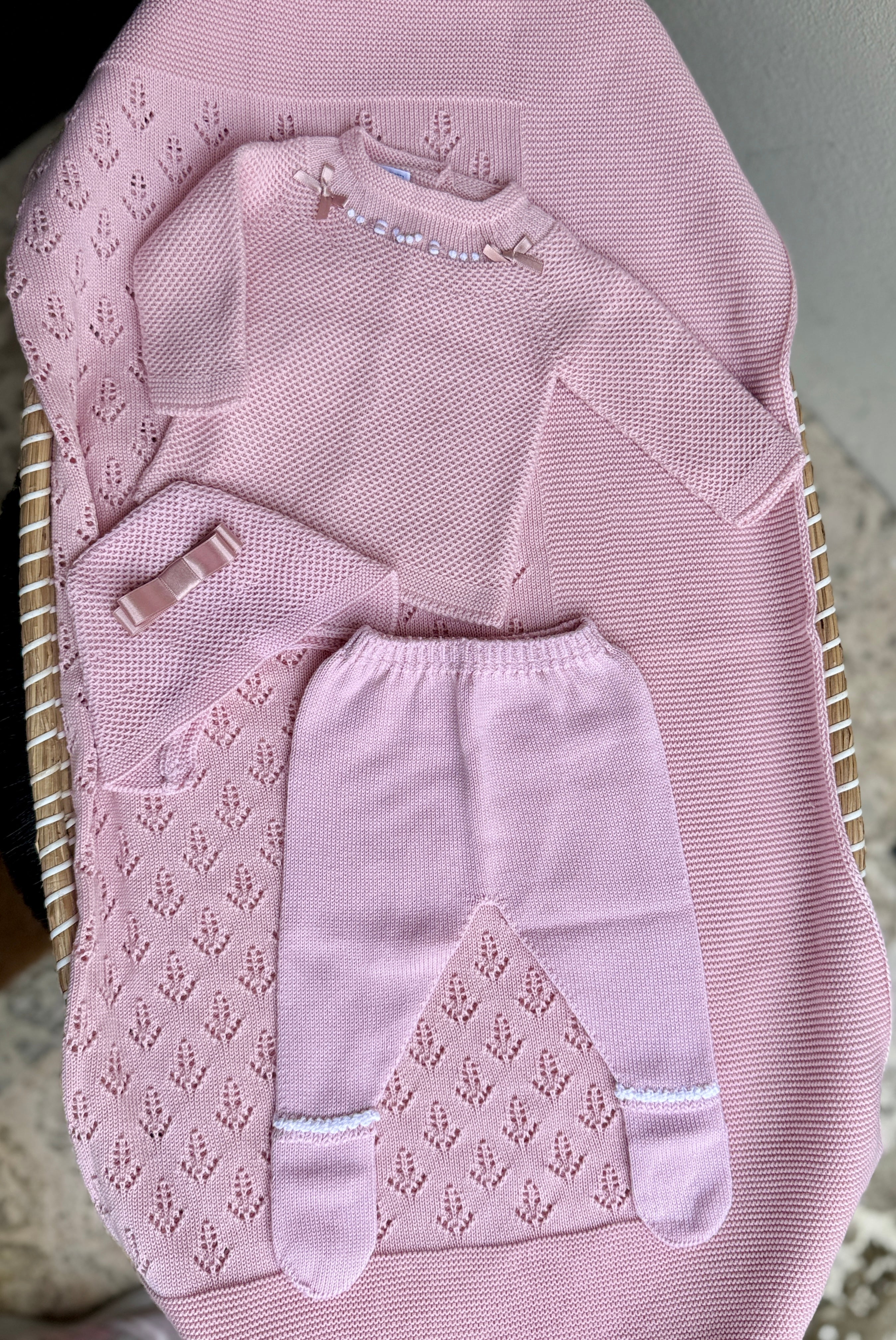 Knit Set Bloom- 3pc