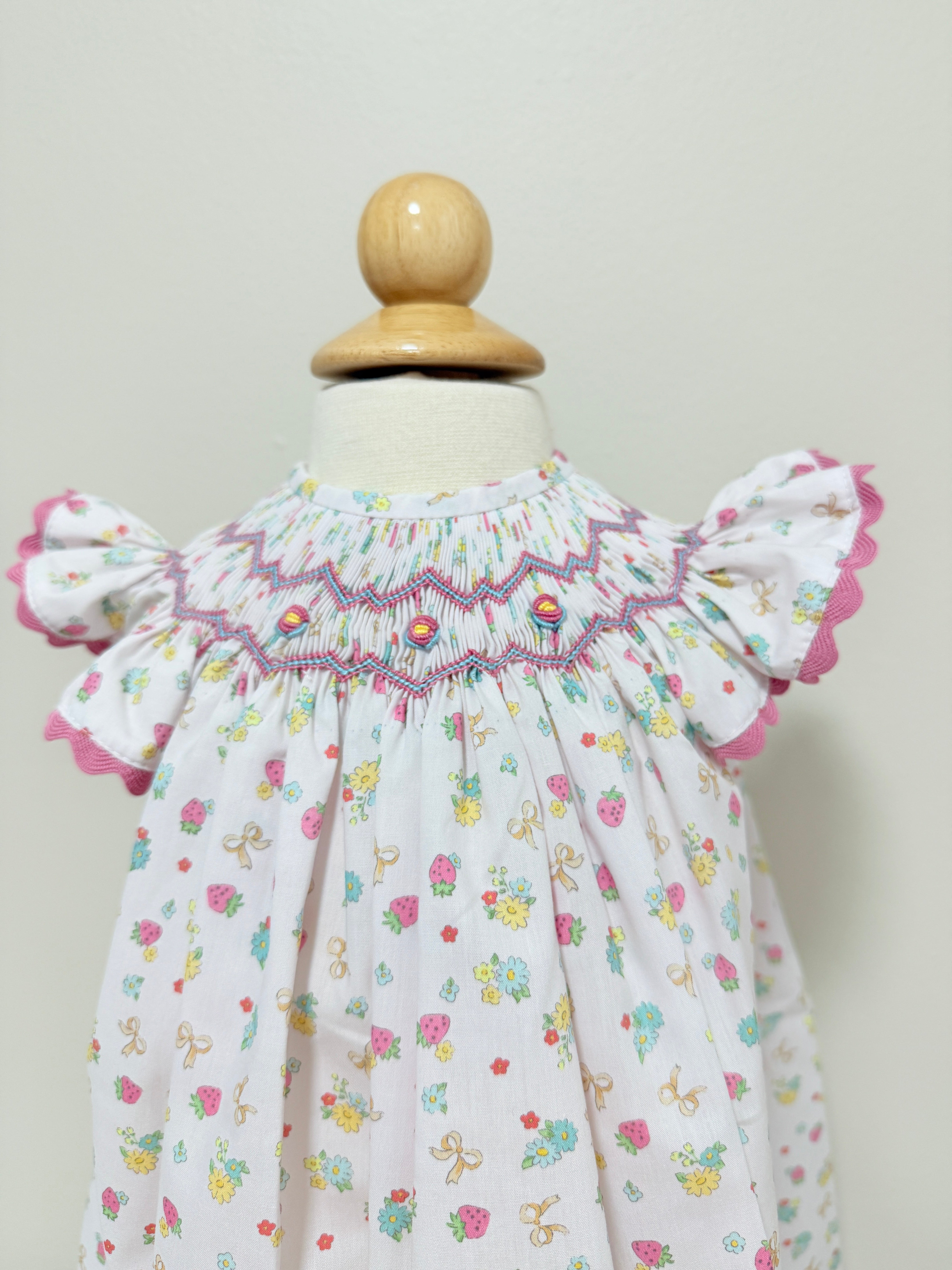 Smock Dress 'Strawberry'