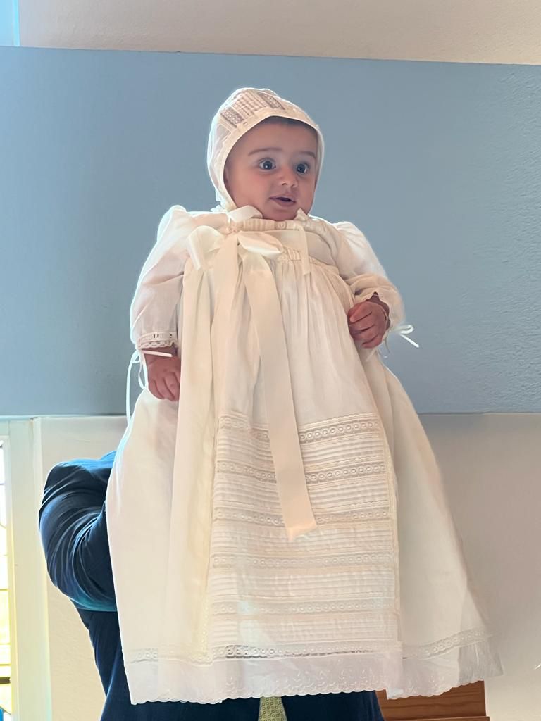 Christening Gown Catalina Long Sleeve