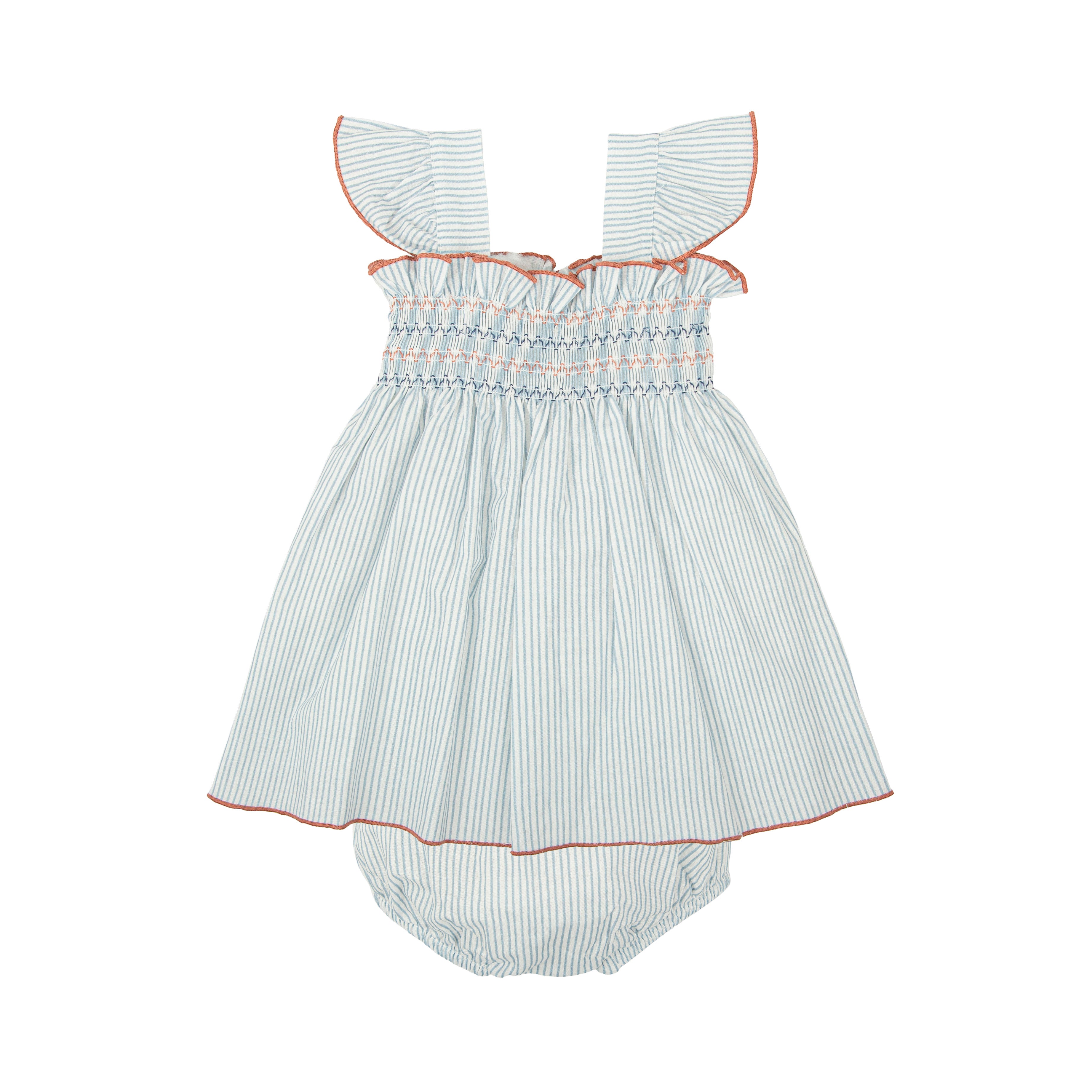 Babidu 'Claridad' Striped Bloomer Set