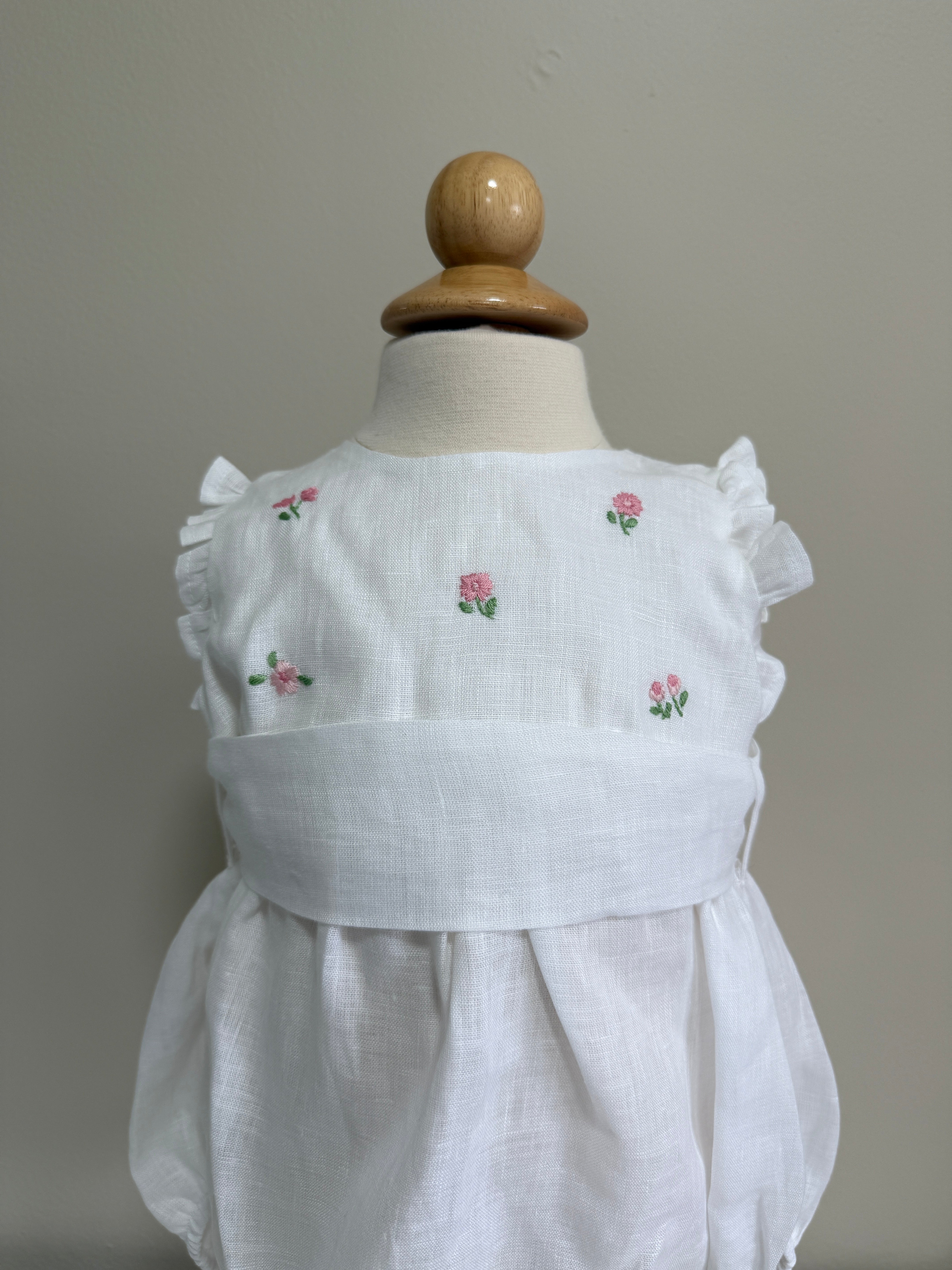 Romper Linen Floral