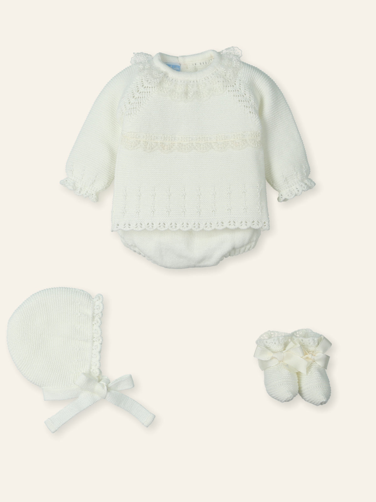 Knit Set Muselina- 4pc