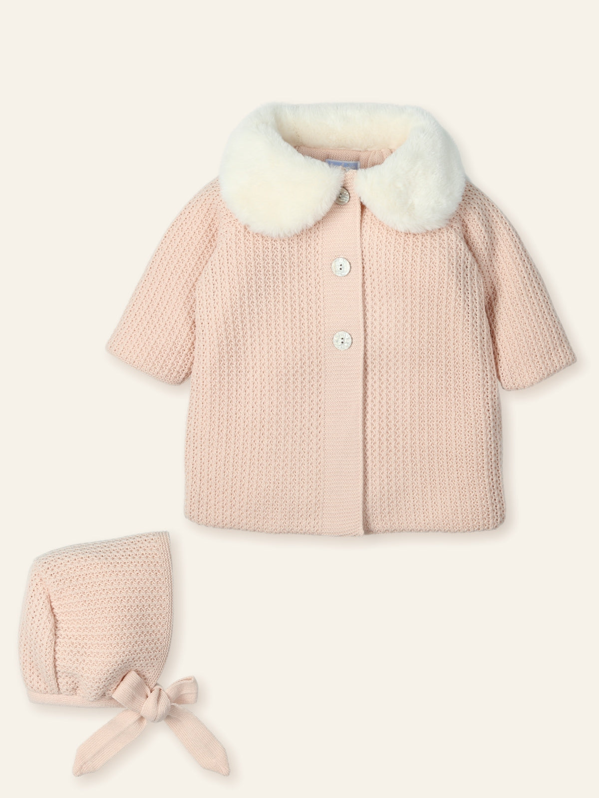 Coat & Bonnet Sueño- 2pc