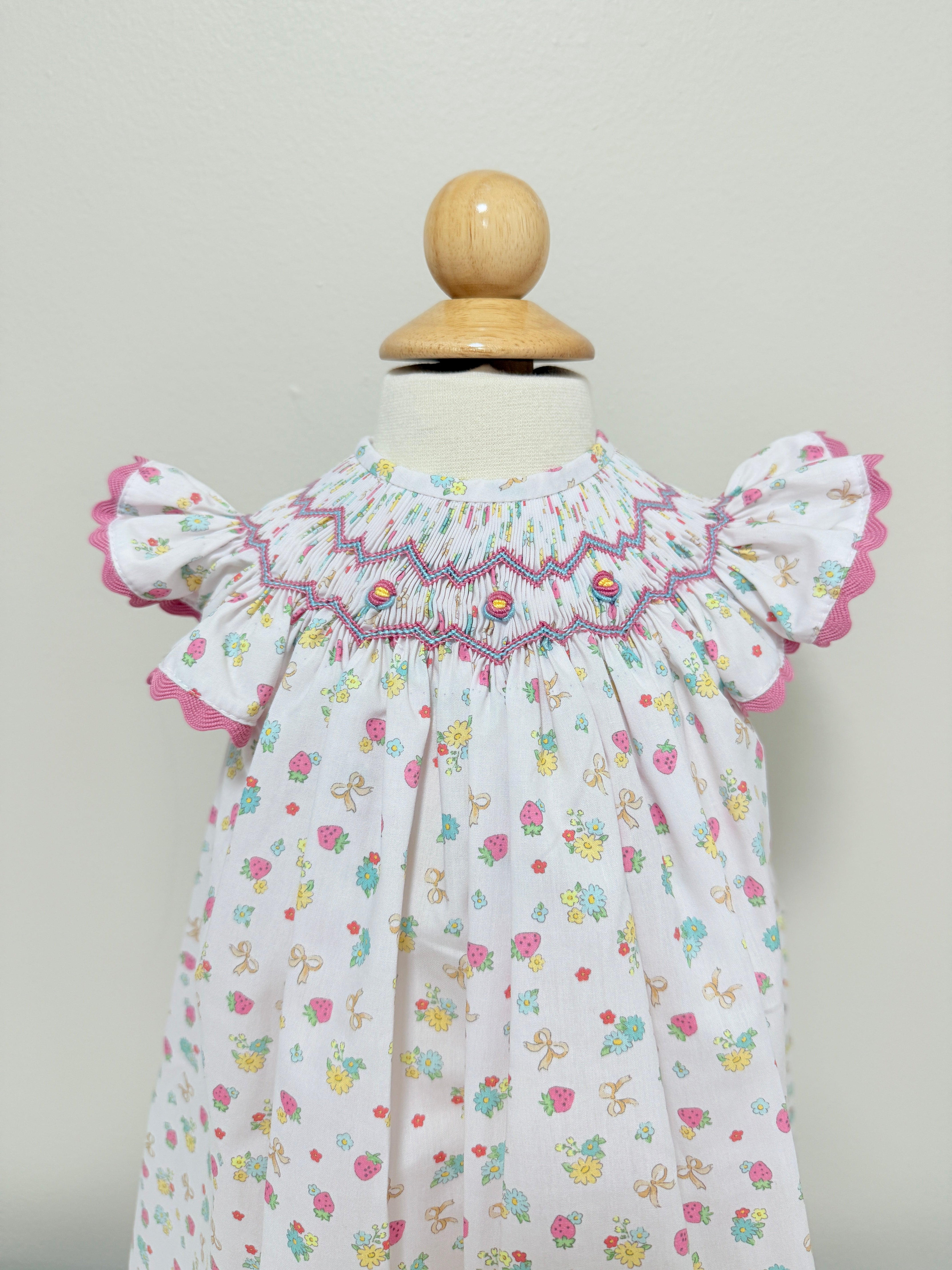 DBB 'Strawberry' Smock Dress