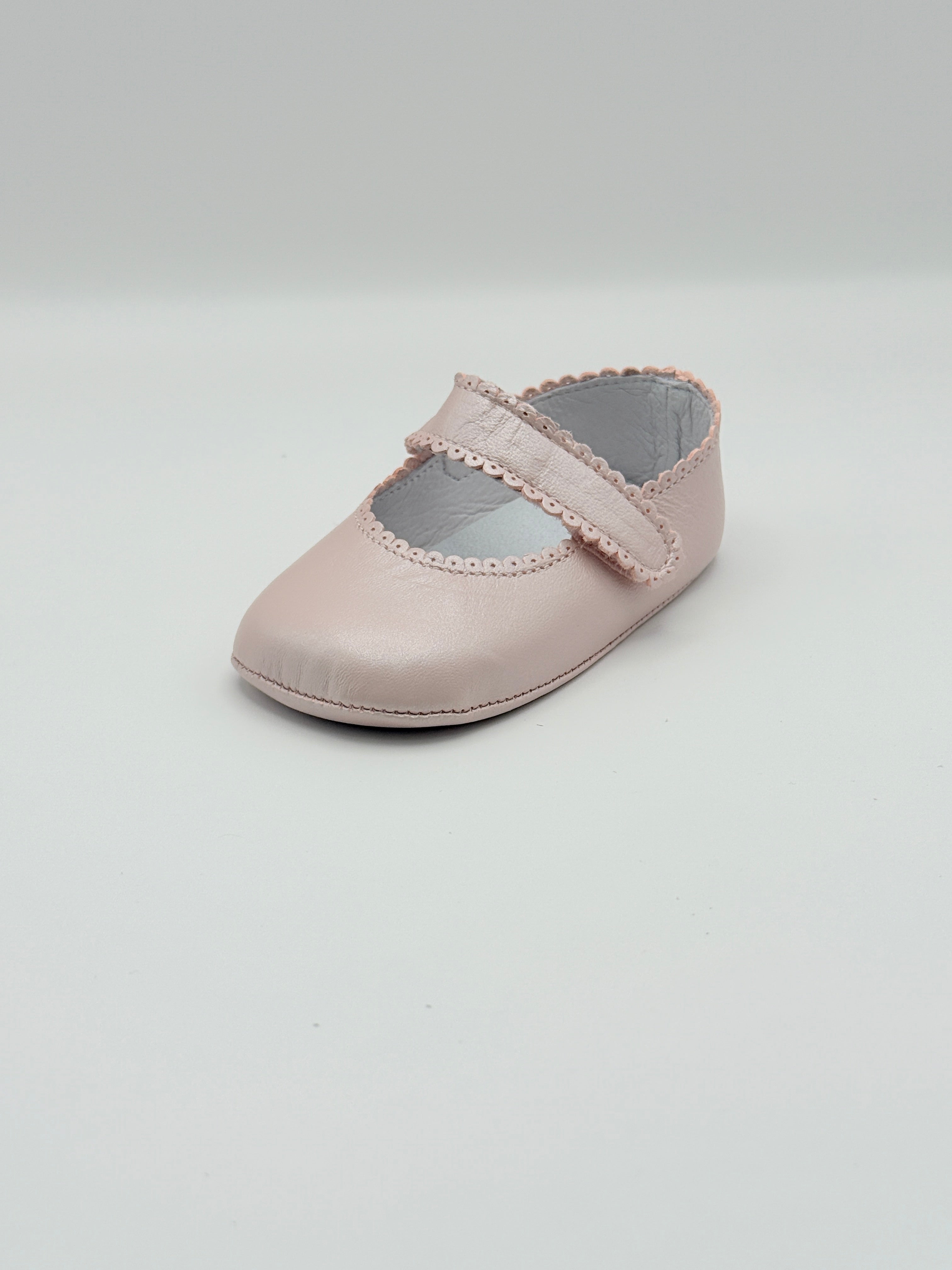 Crib Shoe Mary Jane Nacar Rosa