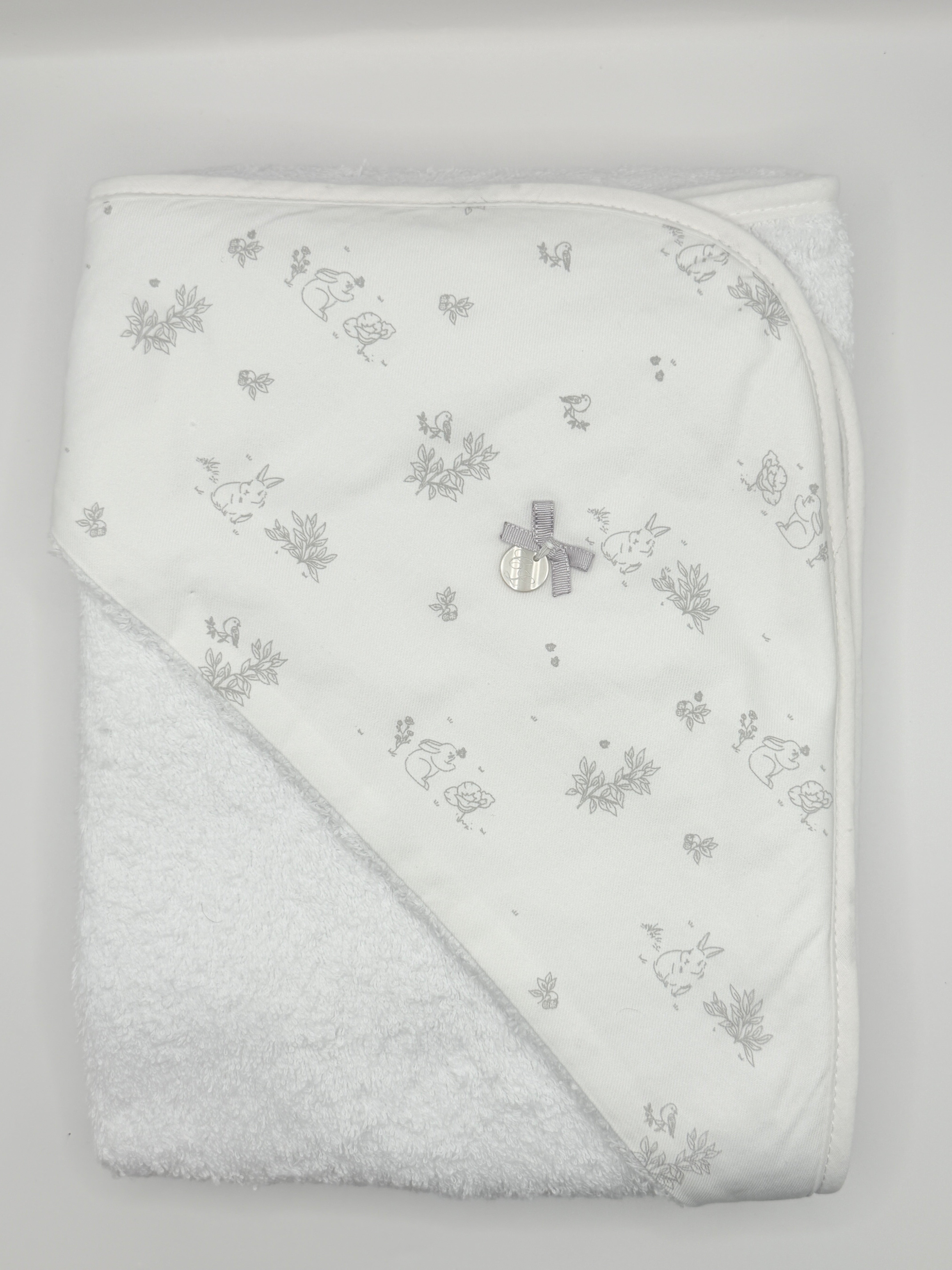 Hooded Towel XL Telma Grey