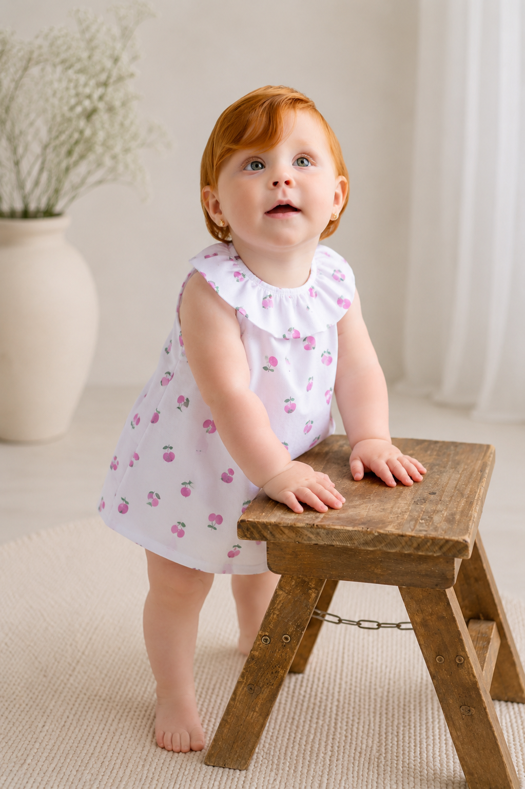 Bloomer Set 'Peach Frill'