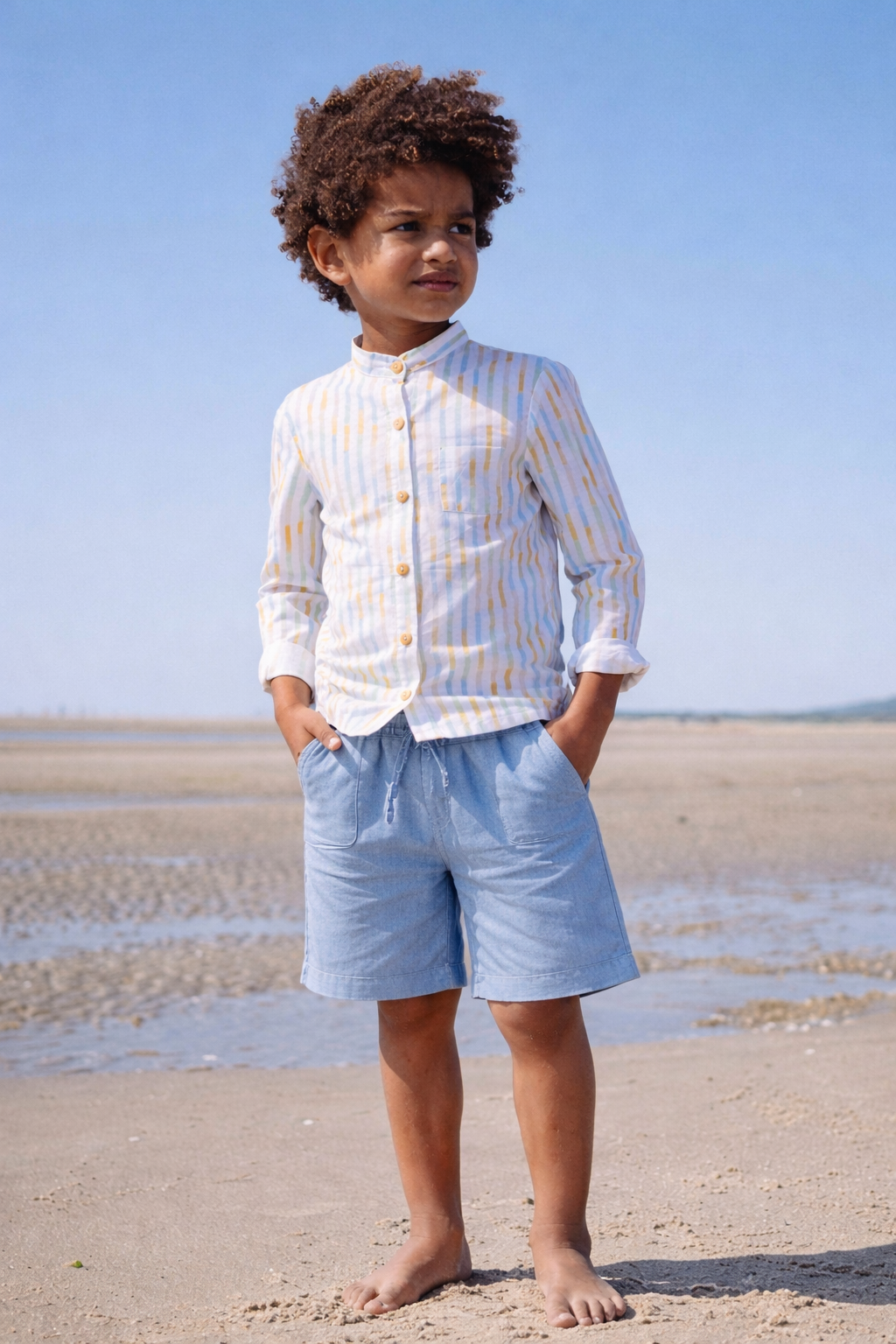 Marie Puce 'Arsene Waffle' Boy Set