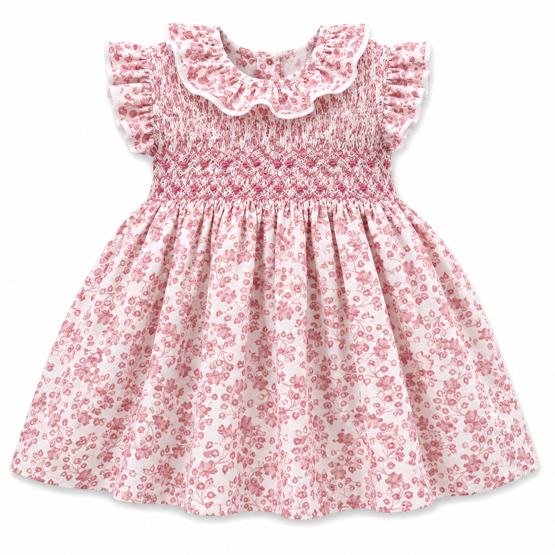 Smock Dress 'Pilar' Pink