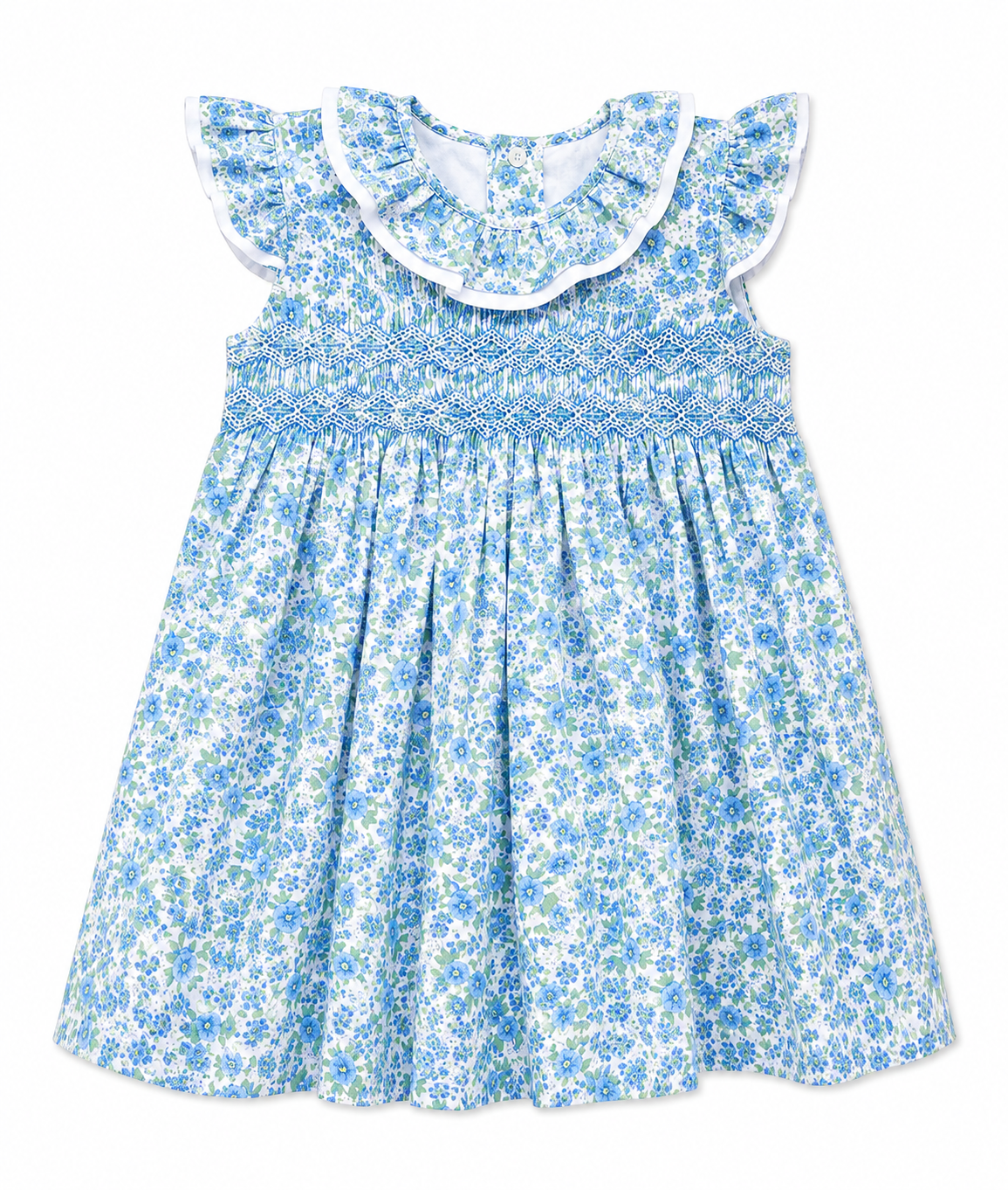 Smock Dress 'Laura' Blue
