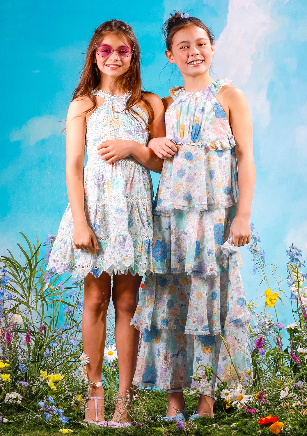 Dress Azure Maxi Floral