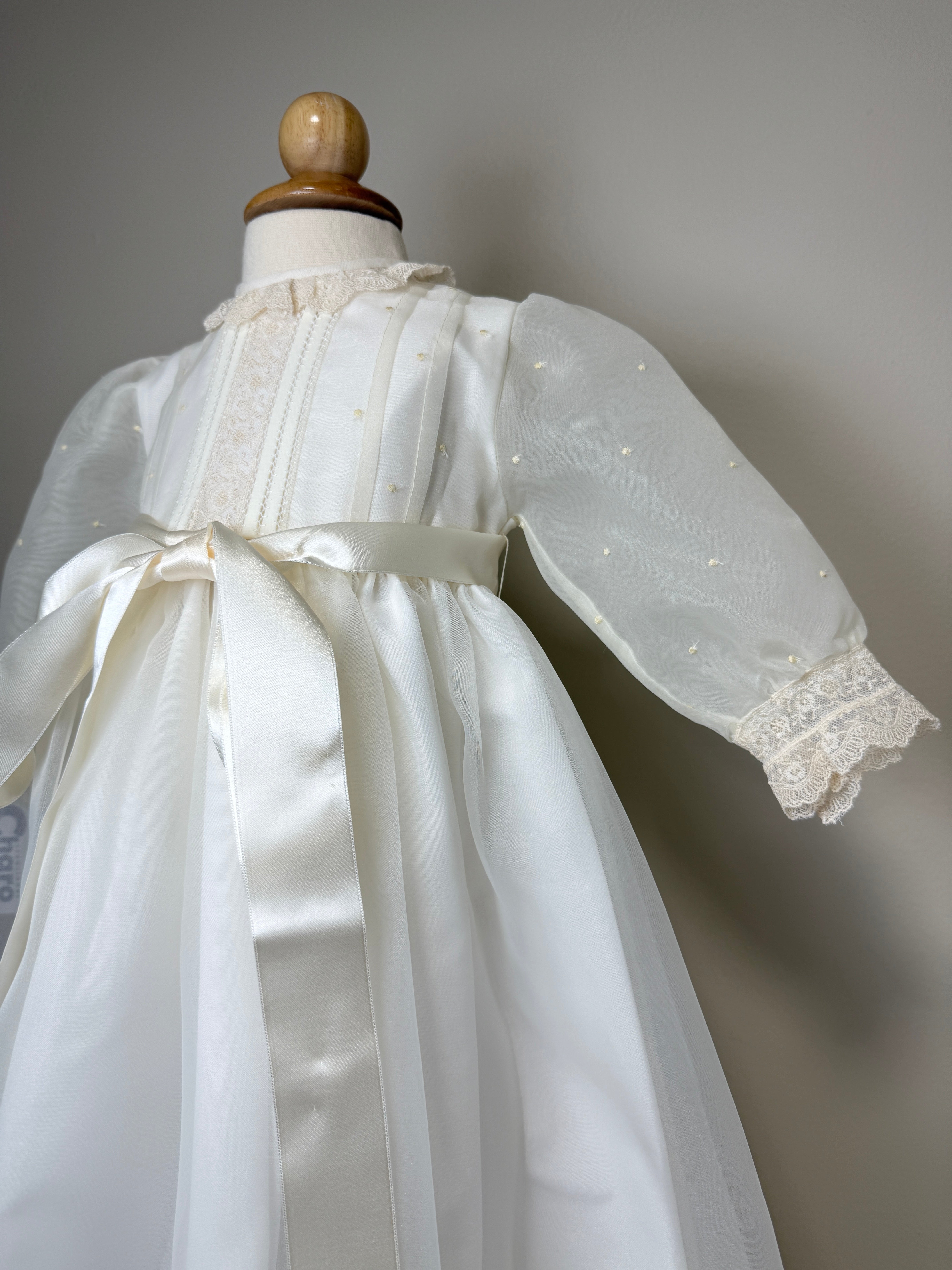 Christening Gown Mercedes- 2pc
