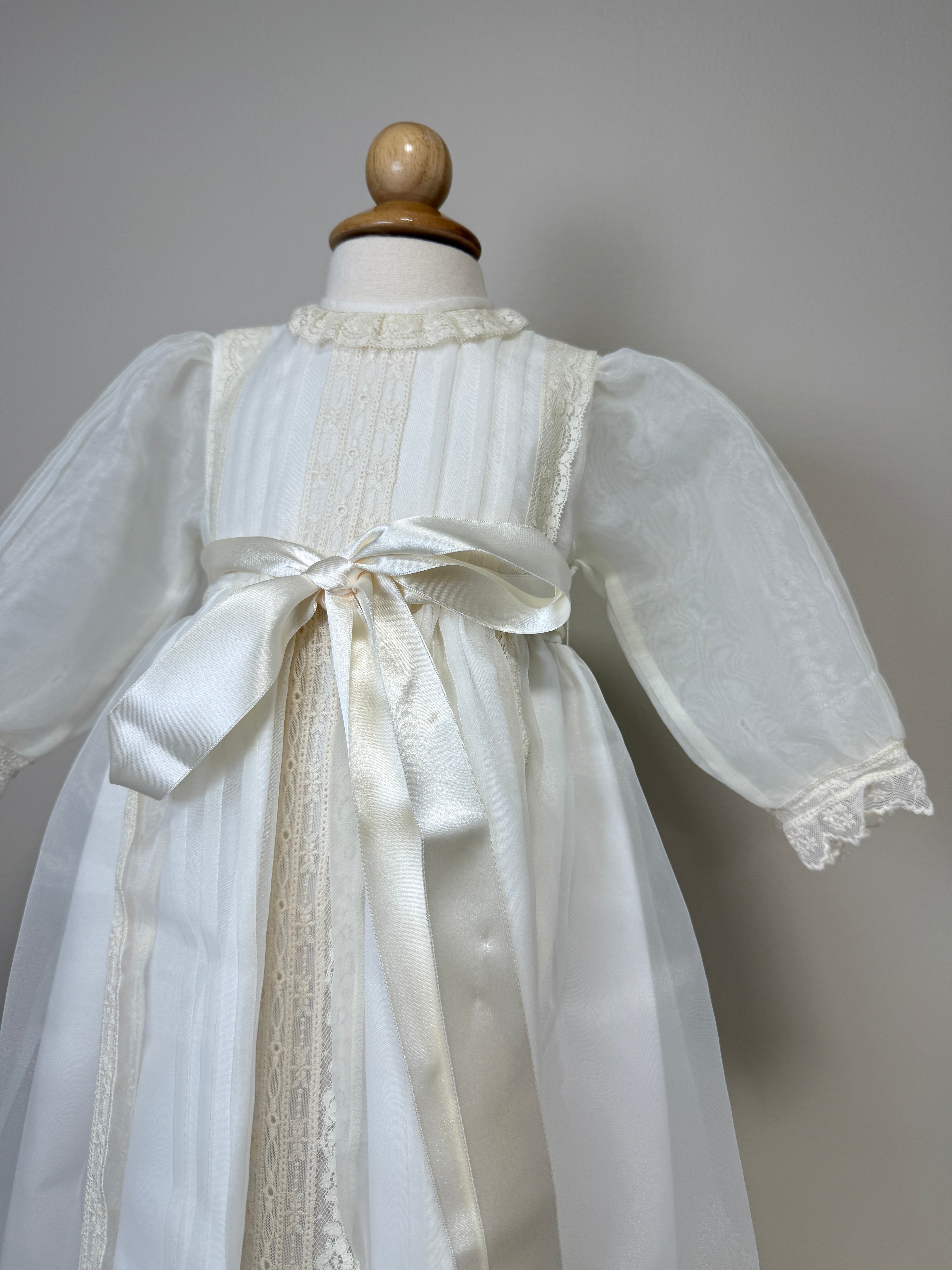 Christening Gown Milagros- 2pc