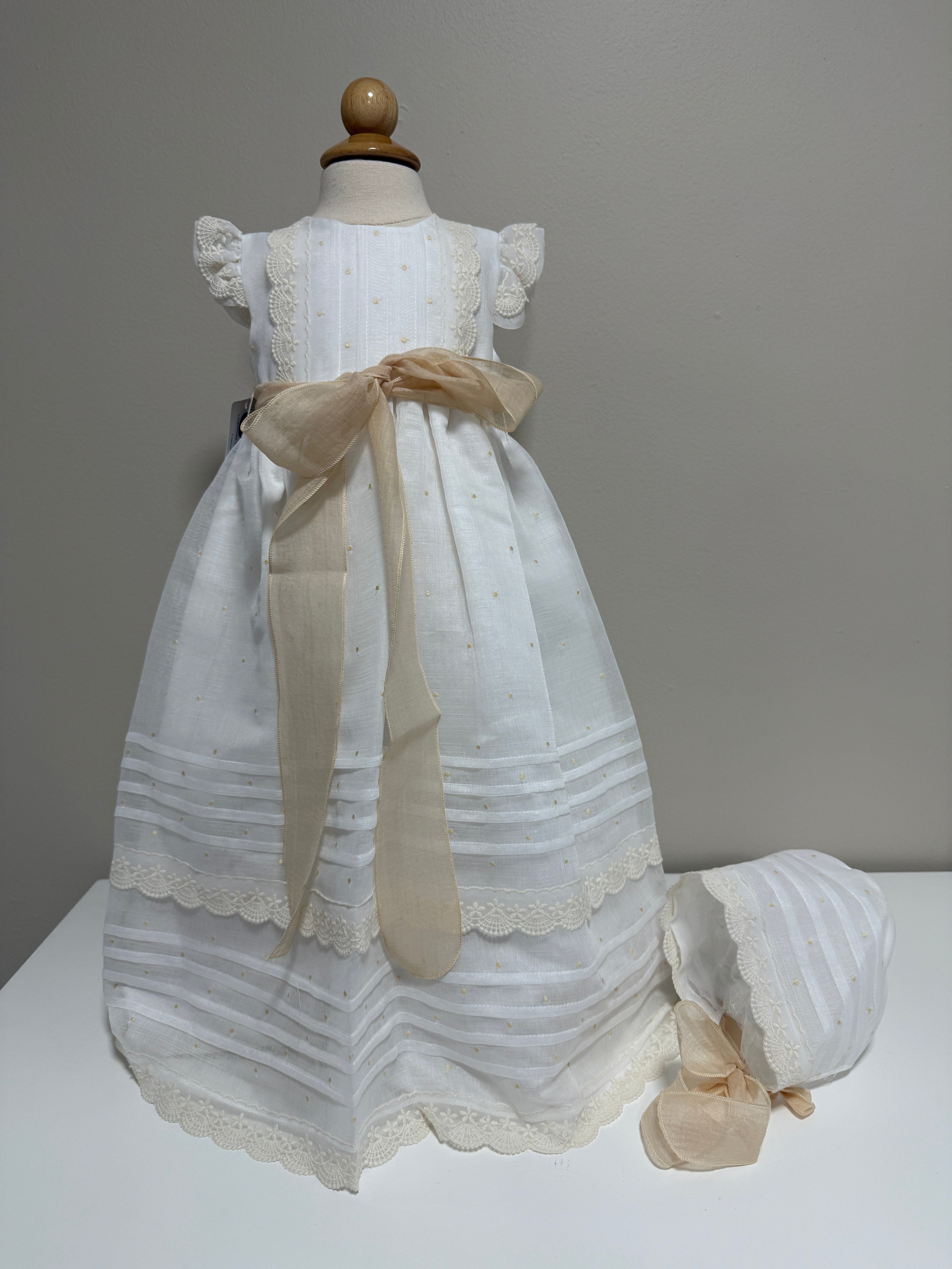 Christening Gown Monica- 2pc