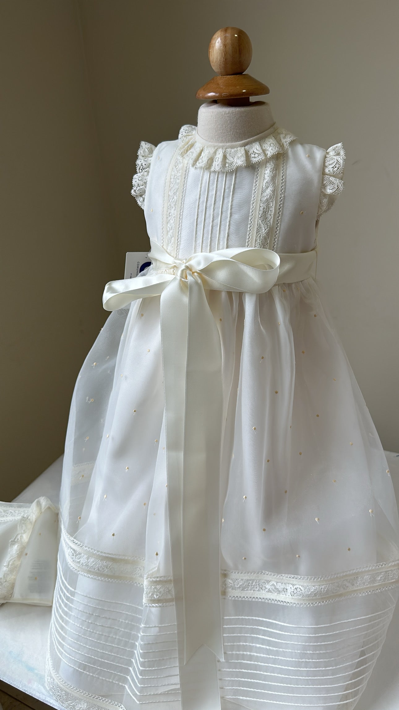 Christening Gown Maria- 2pc