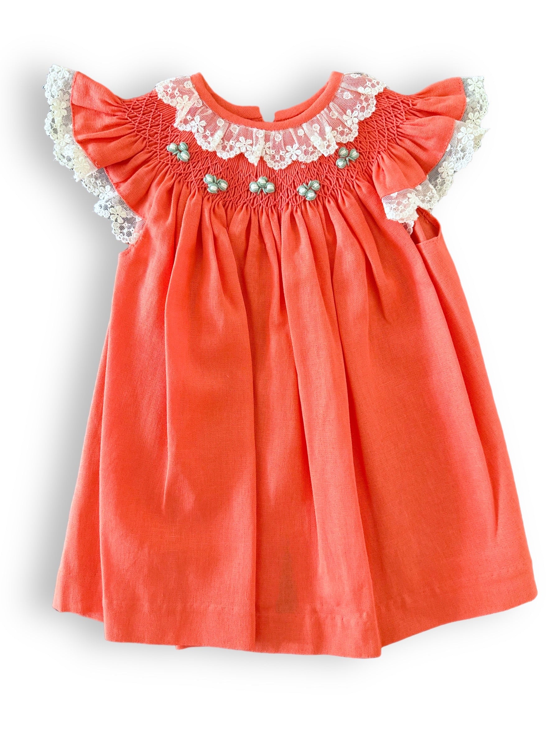 Smock Dress Coral