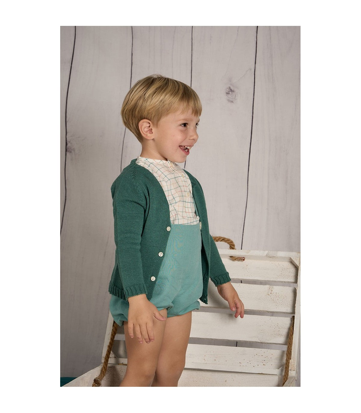 Suspender Set Green