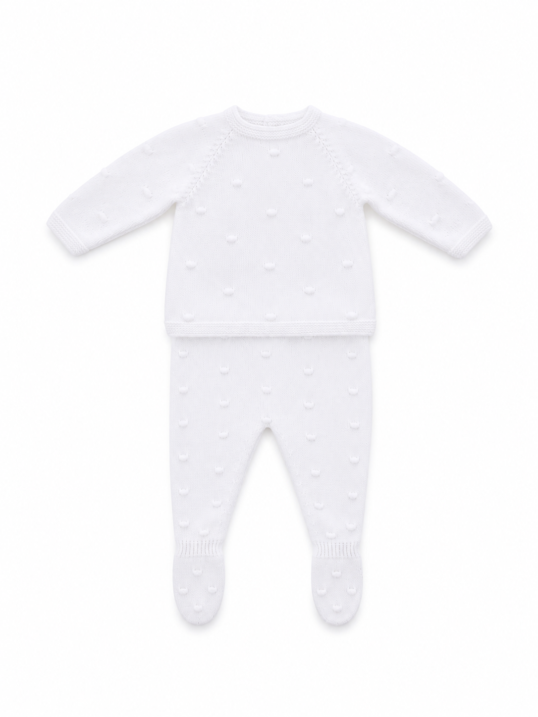 Knit Set 'Male' White