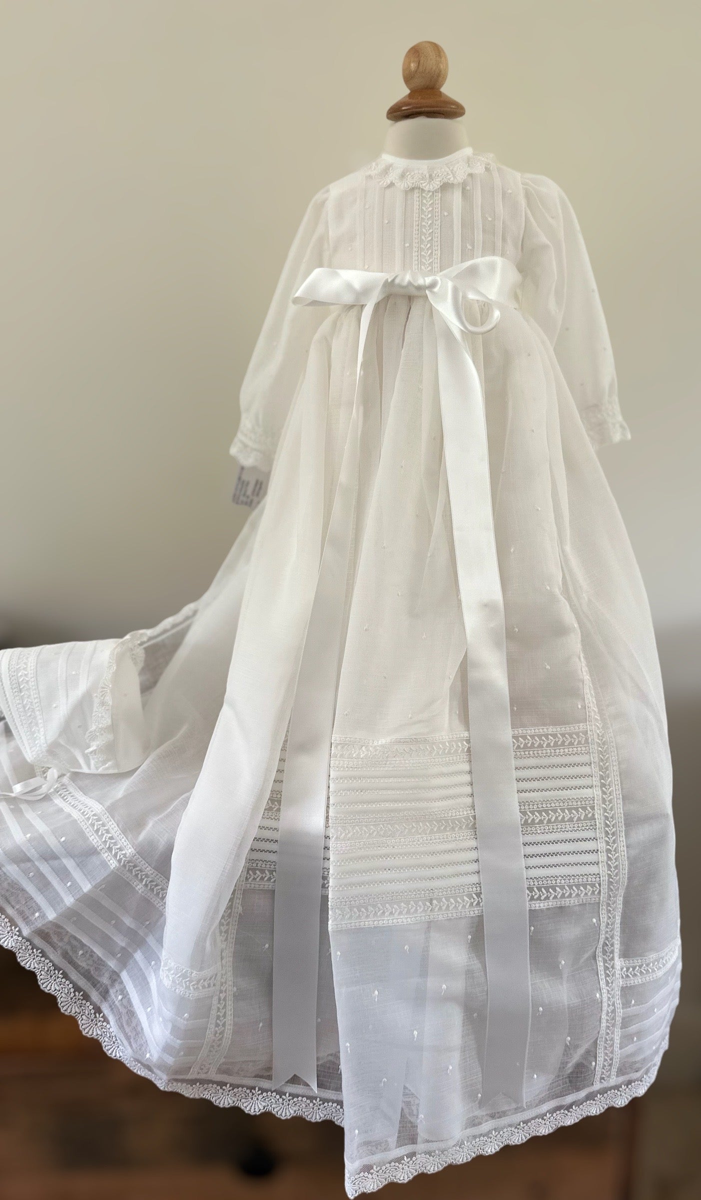 Christening Gown Lorena- 2pc