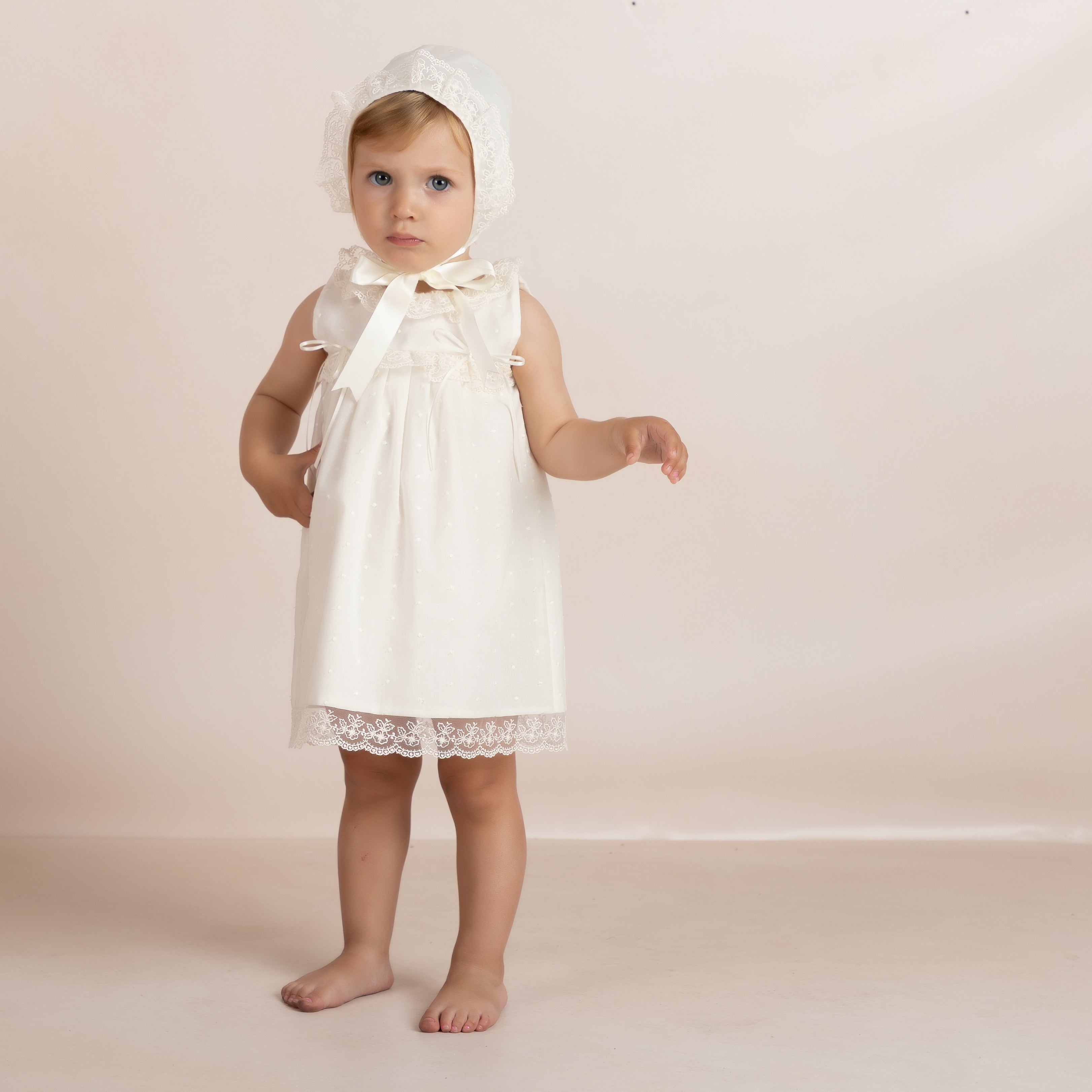 Dress 'Piquet Ivory'