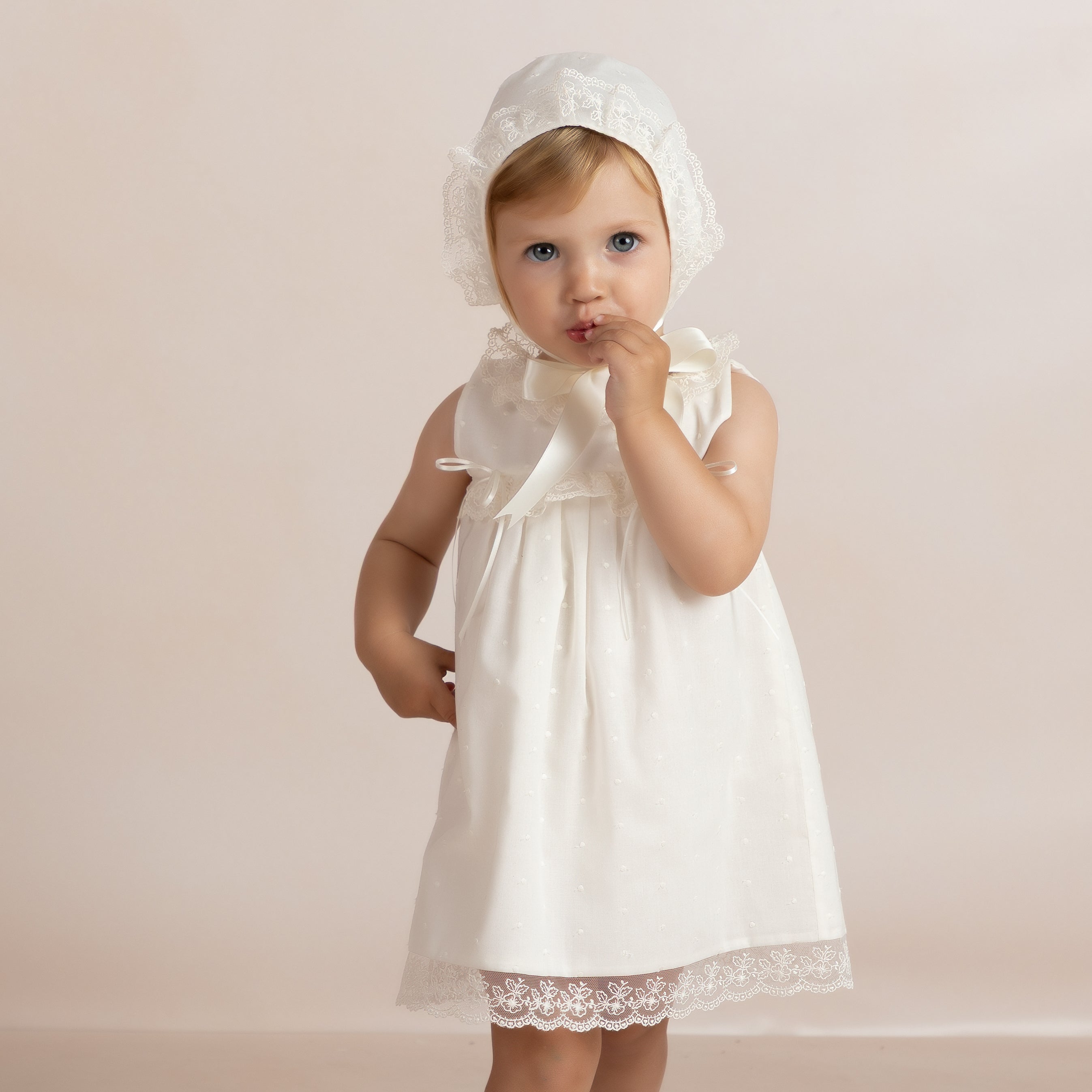 Dress 'Piquet Ivory'