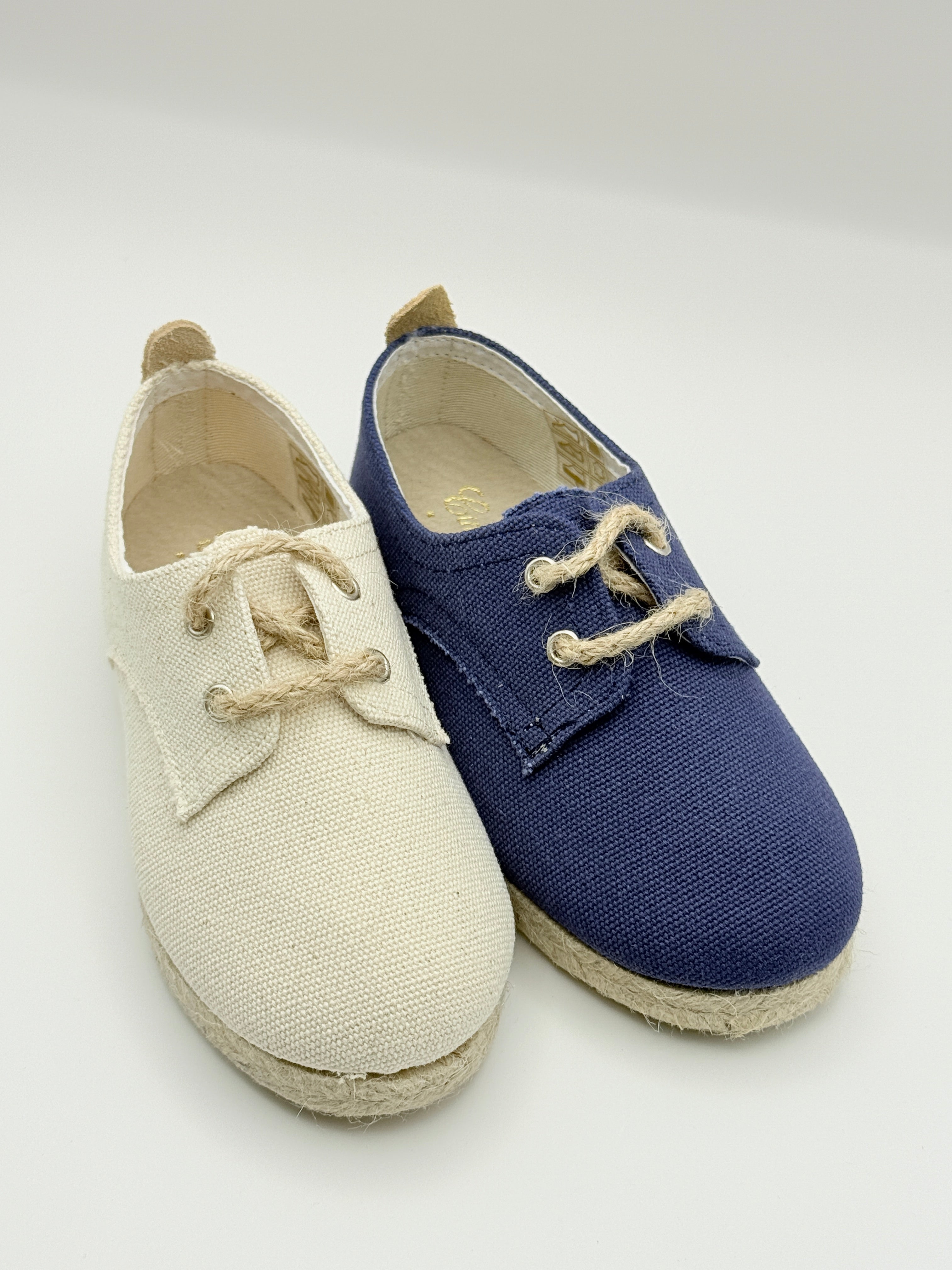 Lace- Up Shoes Jute