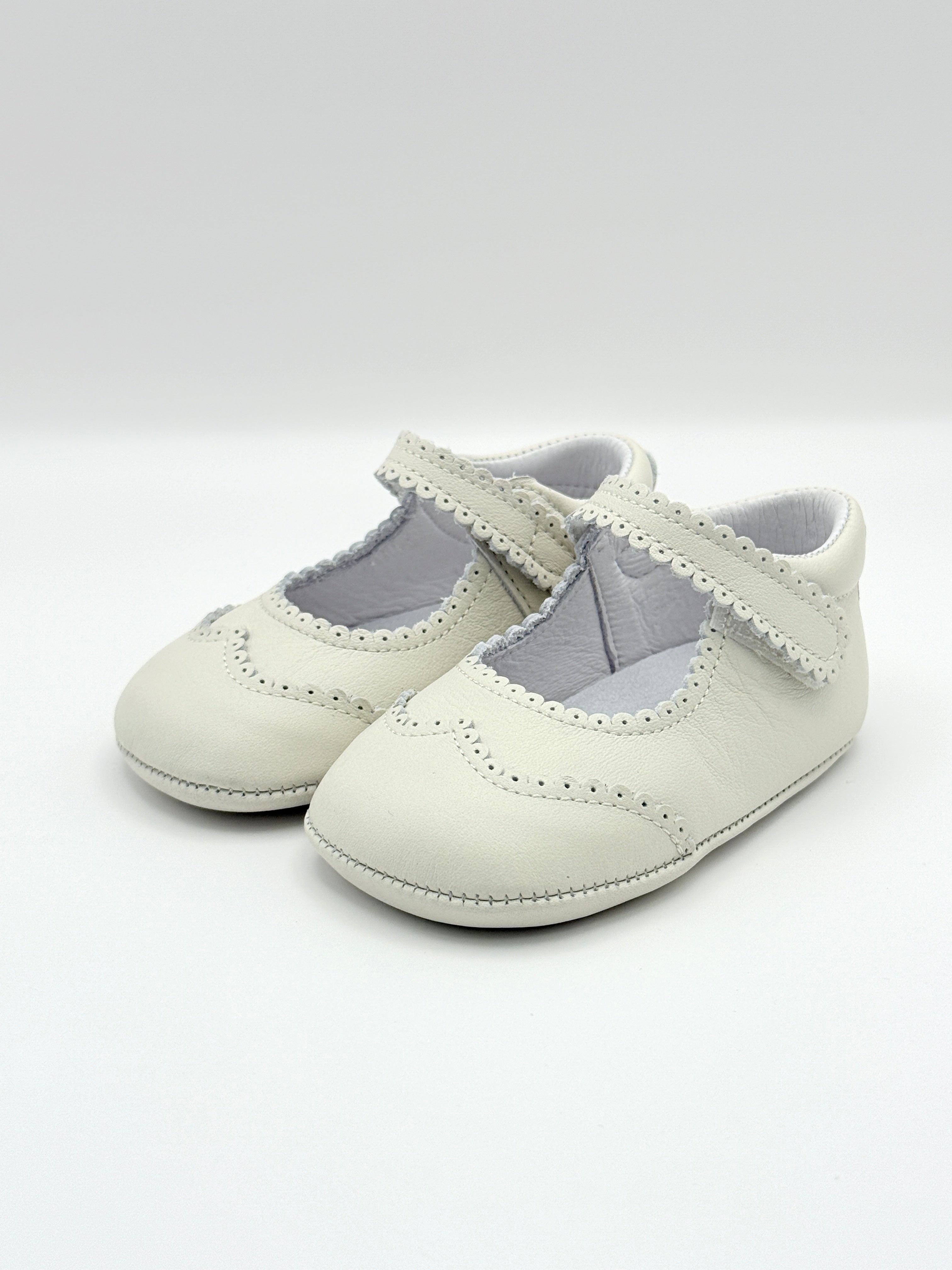 Crib Shoe Mary Jane Rubi Napa Ivory