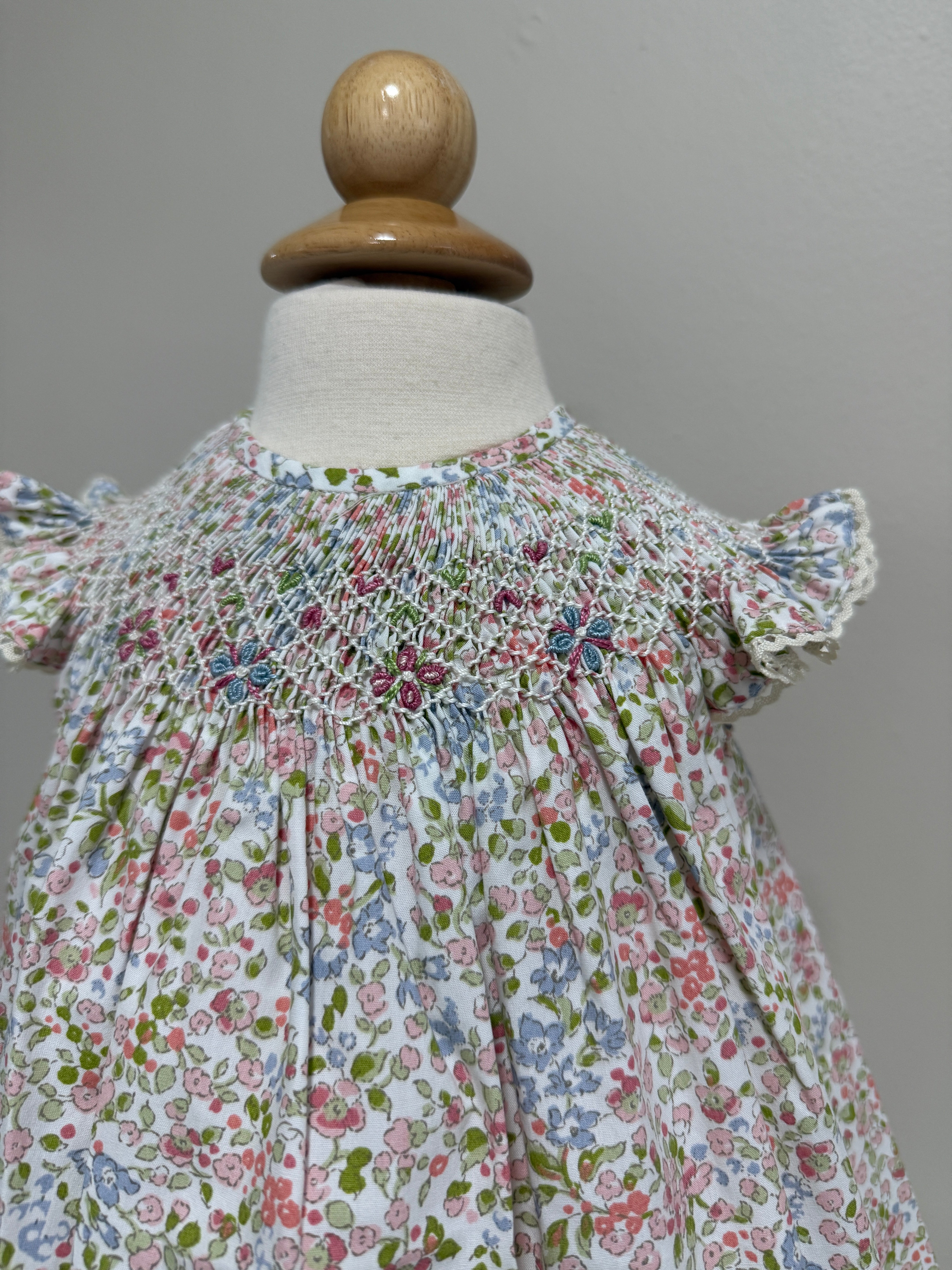 Smock Dress Bolillo Aletas
