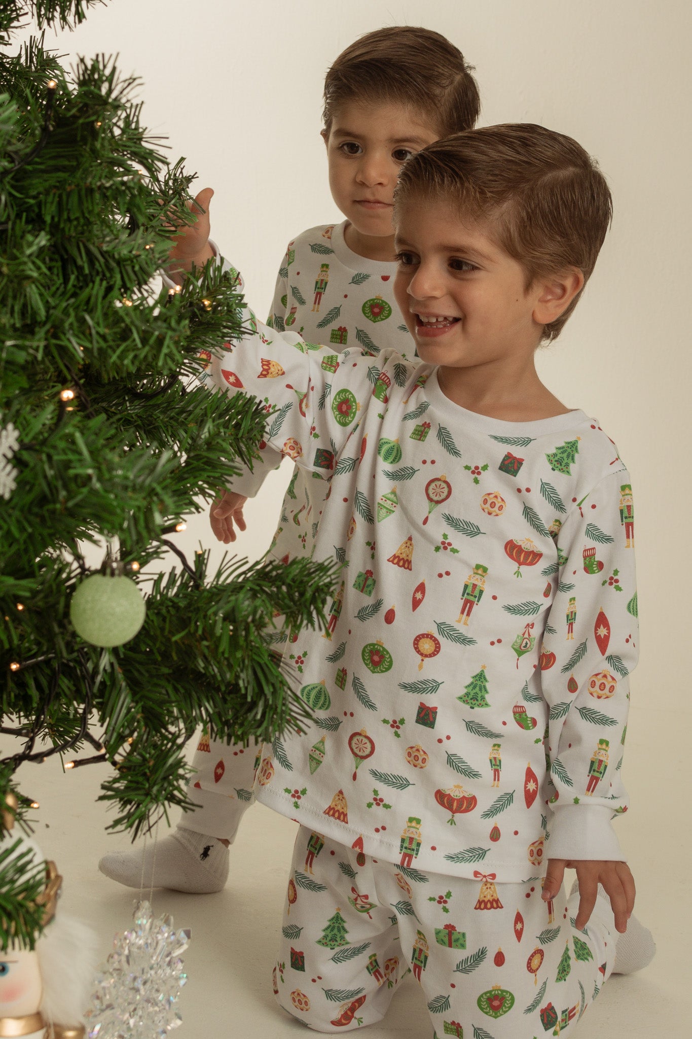 Unisex Pima Cotton Pajama Christmas Soldiers