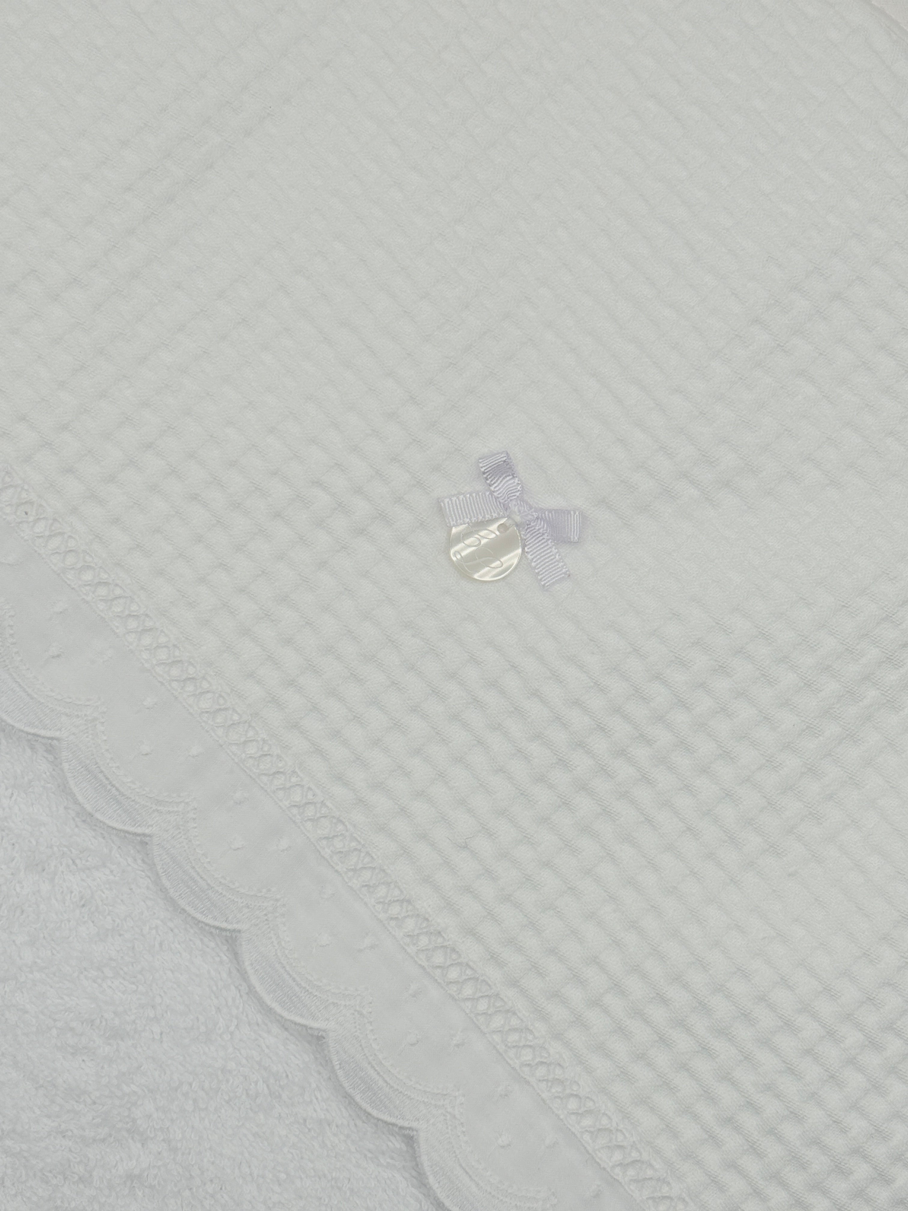 Hooded Towel XL Lucia White