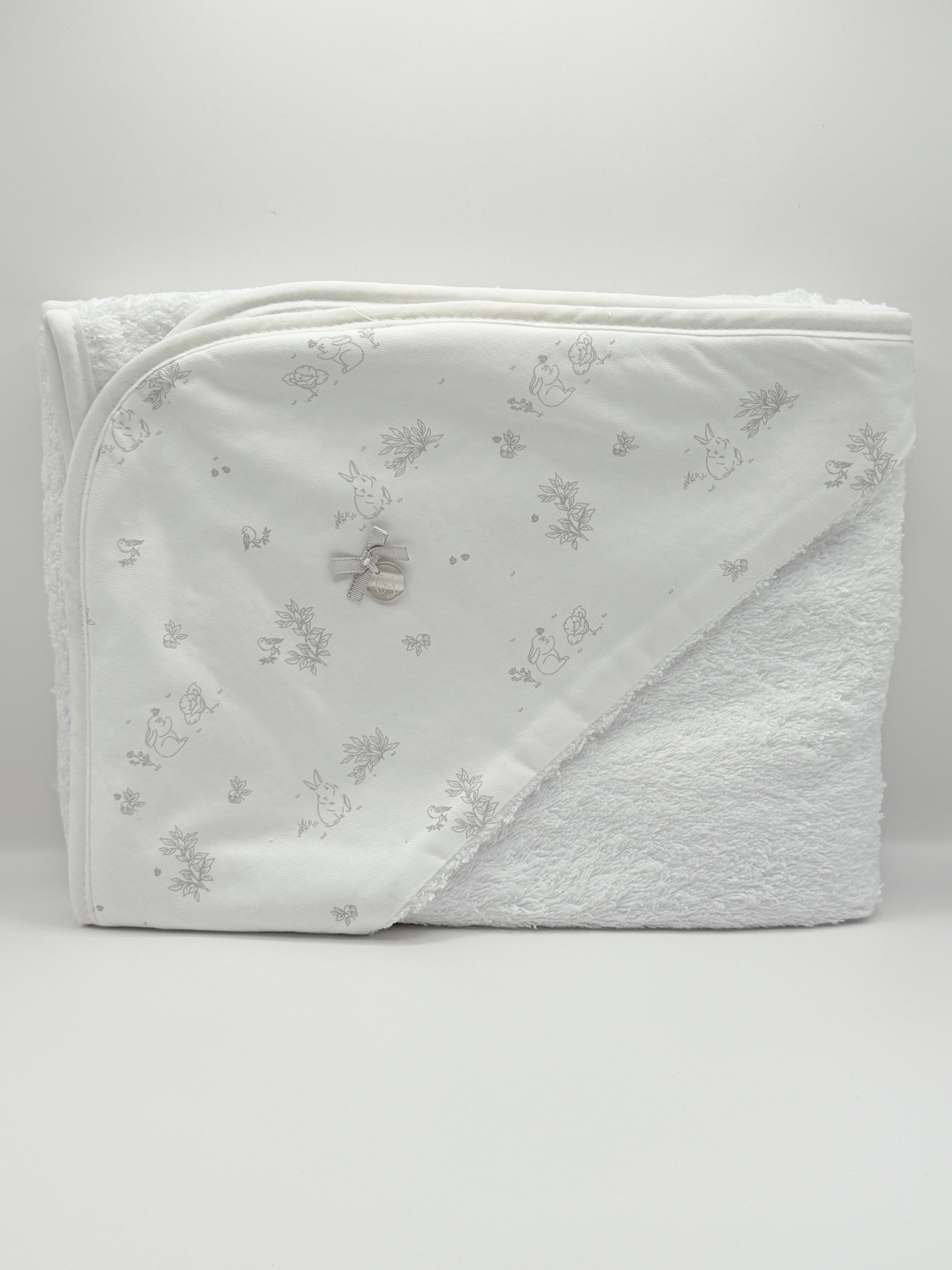 Hooded Towel XL Telma Grey