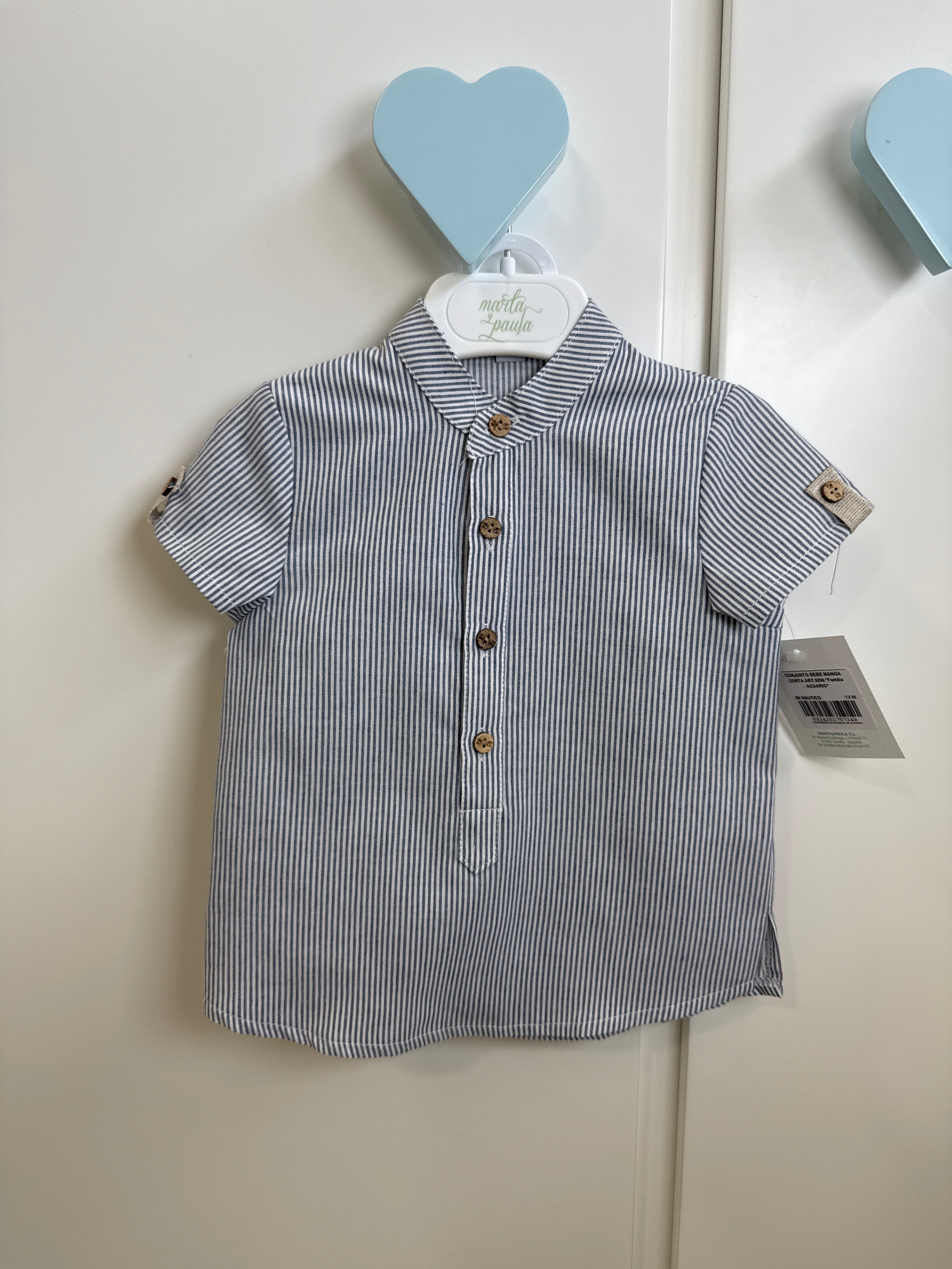 Boy Set Acuario- Short Sleeve
