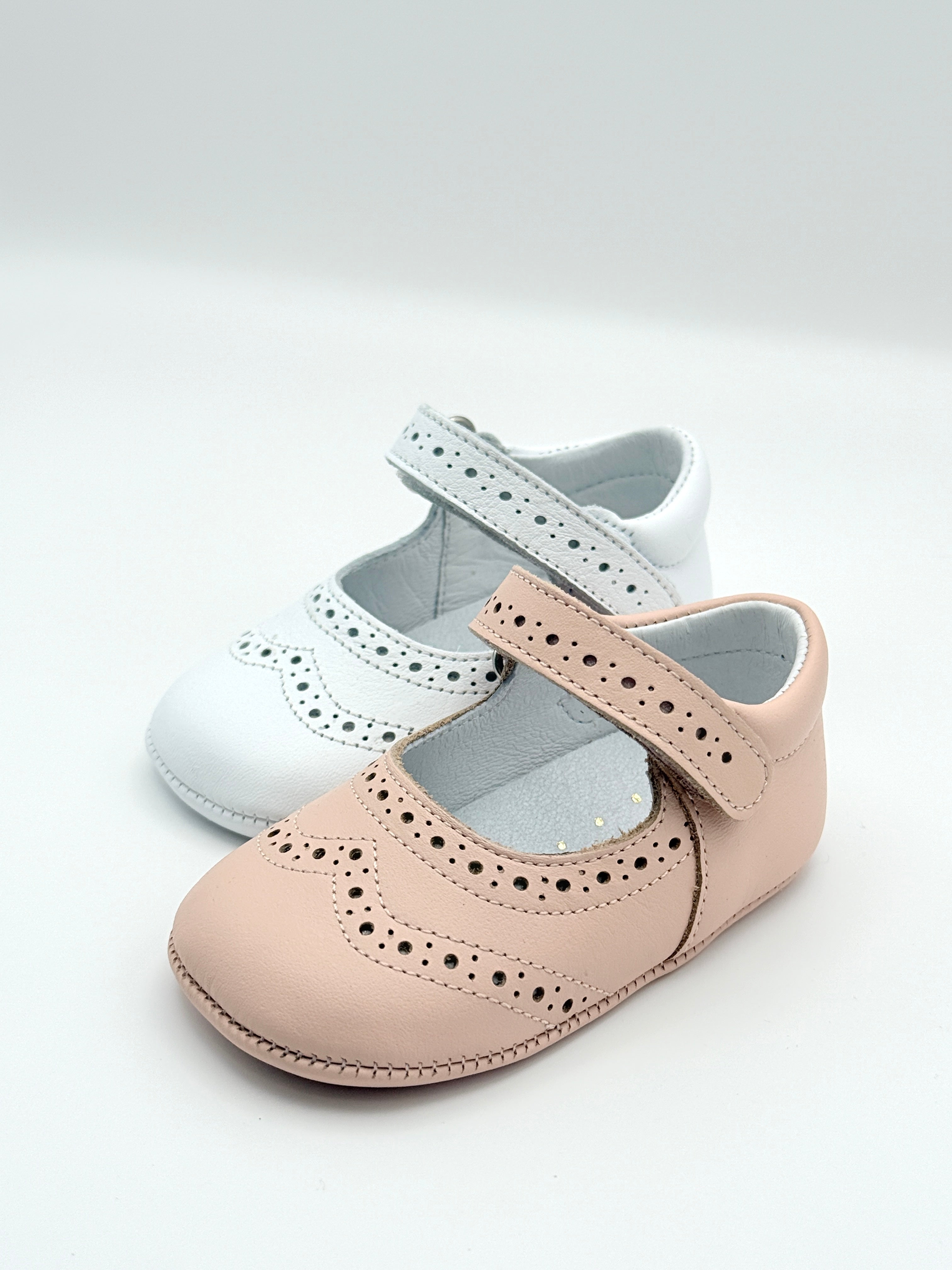 Crib Shoe Mary Jane Oxford Pink