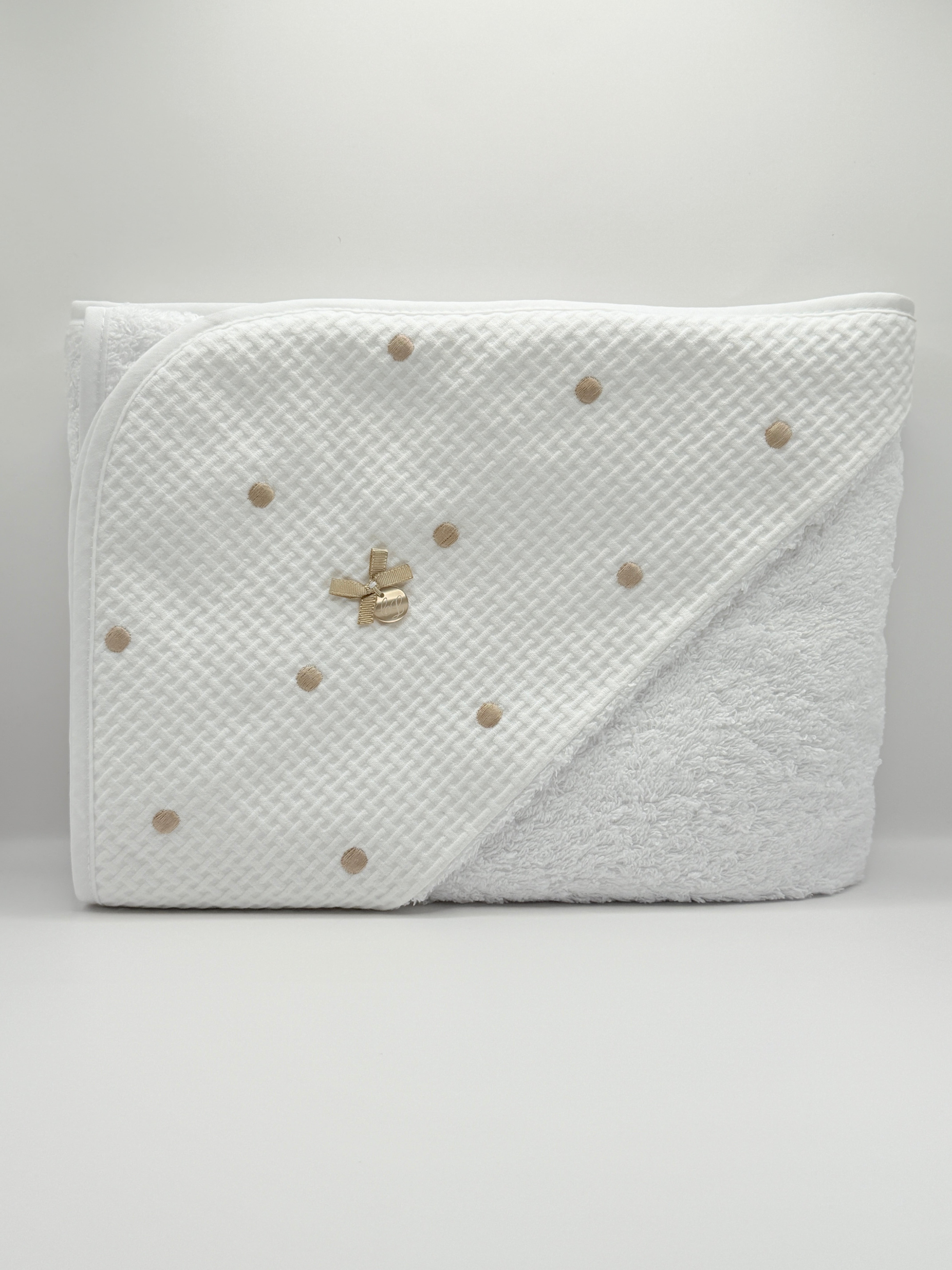 Hooded Towel XL Bopi Khaki