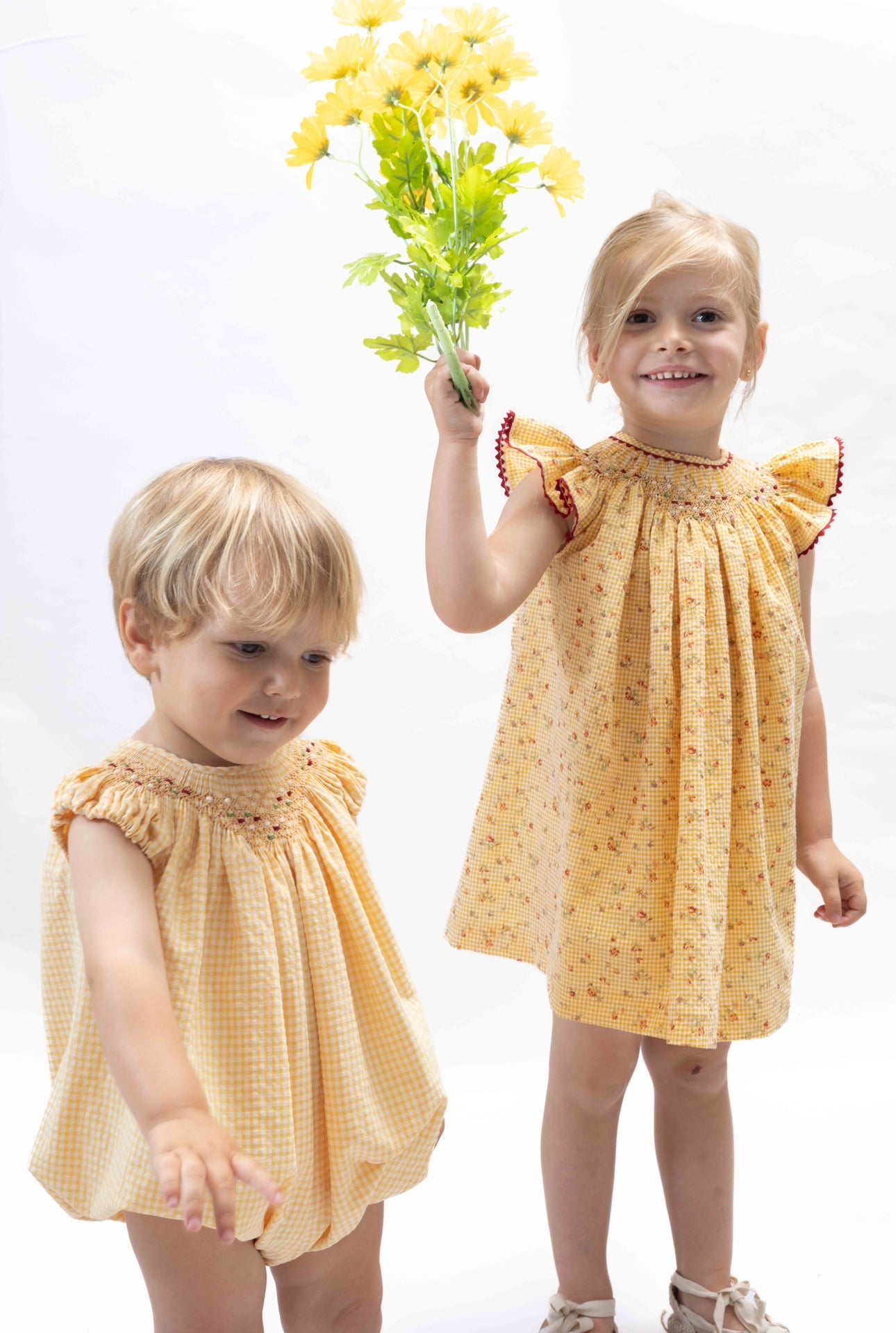 Smock Dress Mostaza