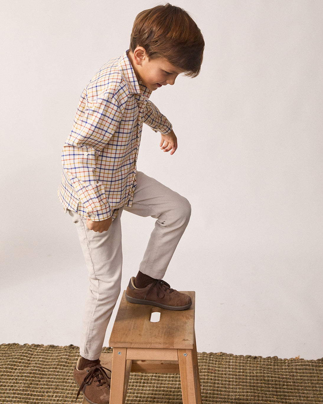 Boy Set Mustard- 2pc