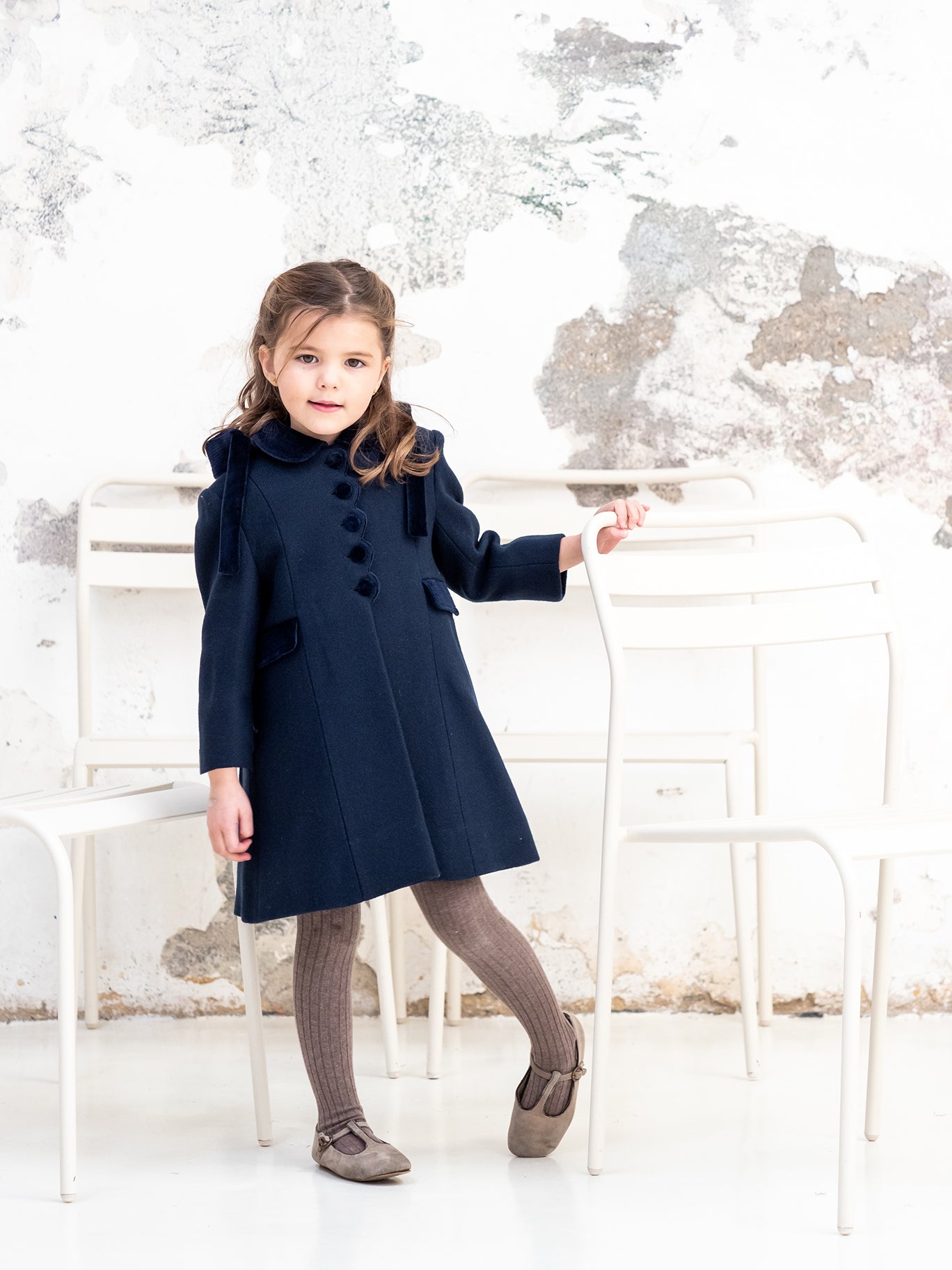 Classic Wool Coat Girl