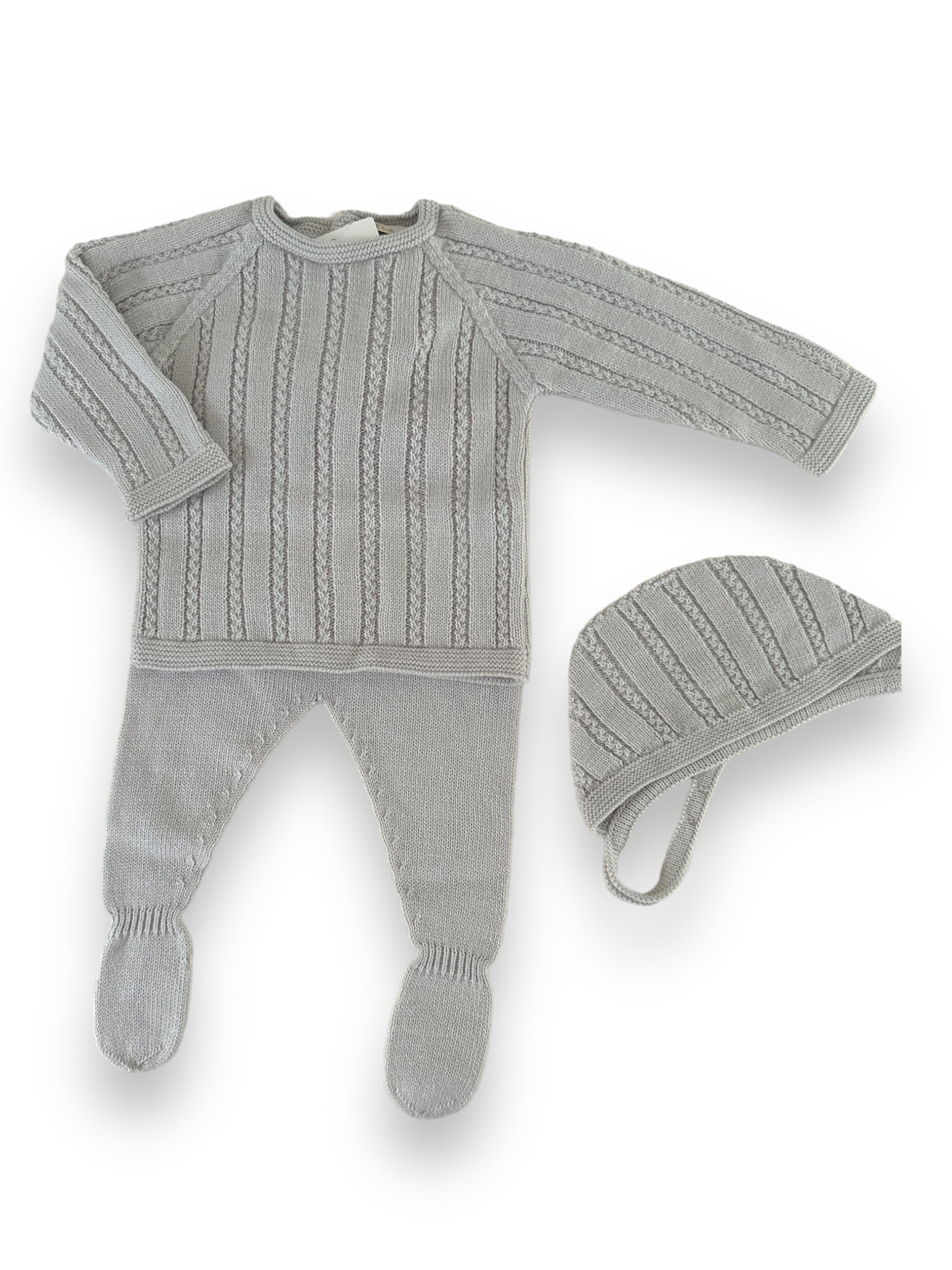 Knit Set Grey