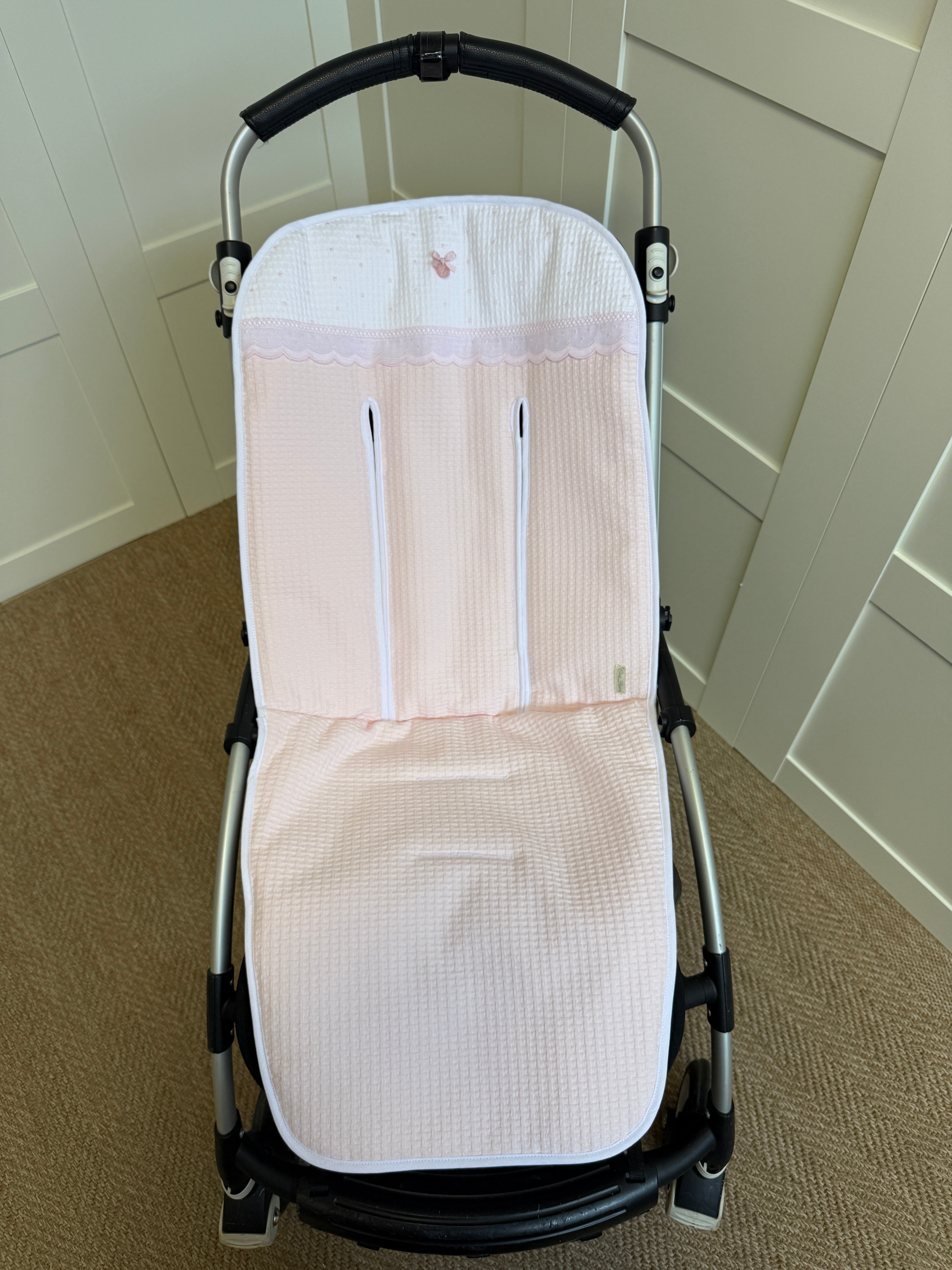 Universal Stroller Liner Dots Pink