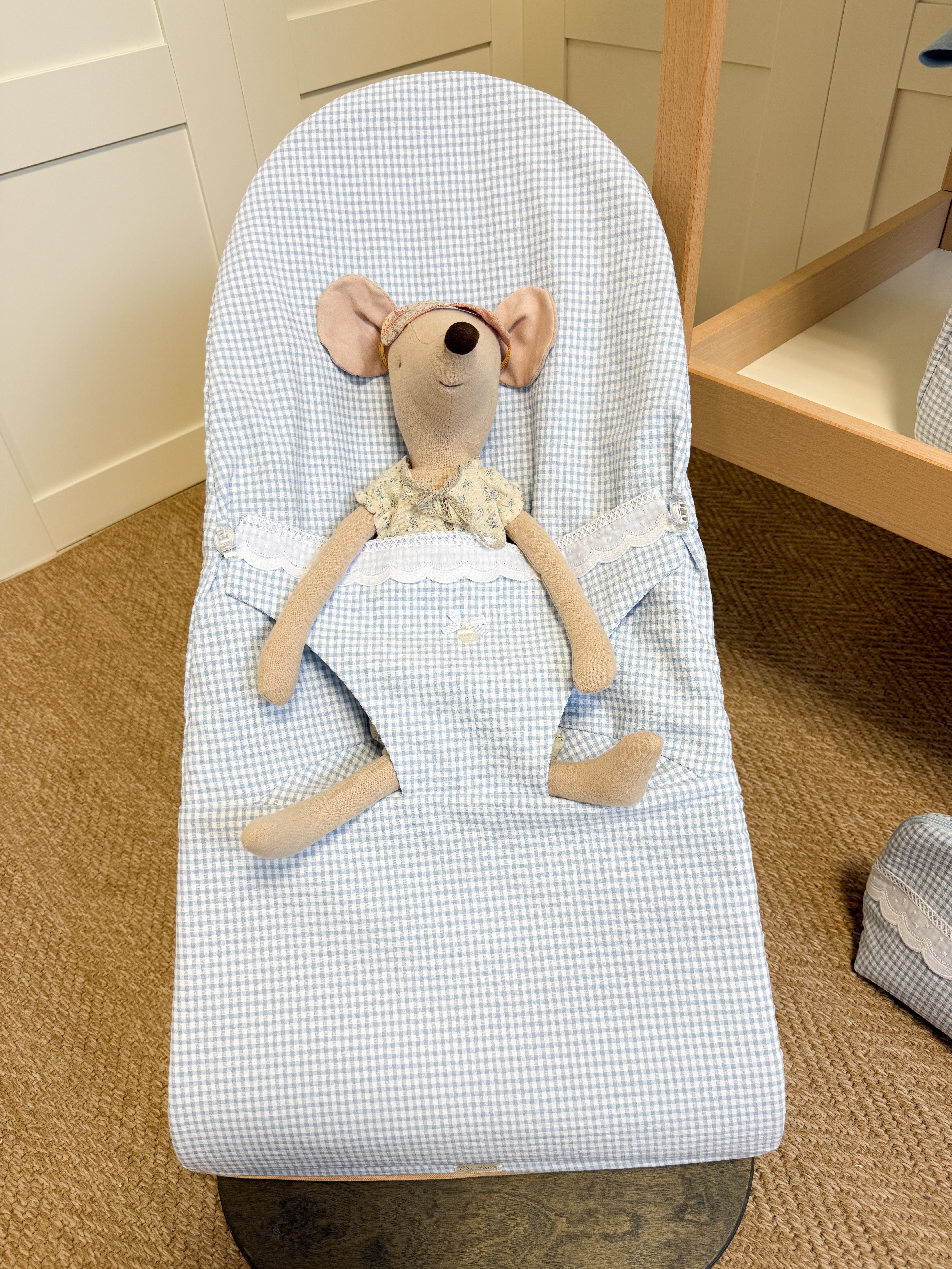 BabyBjorn Bouncer Cover Telmo Blue