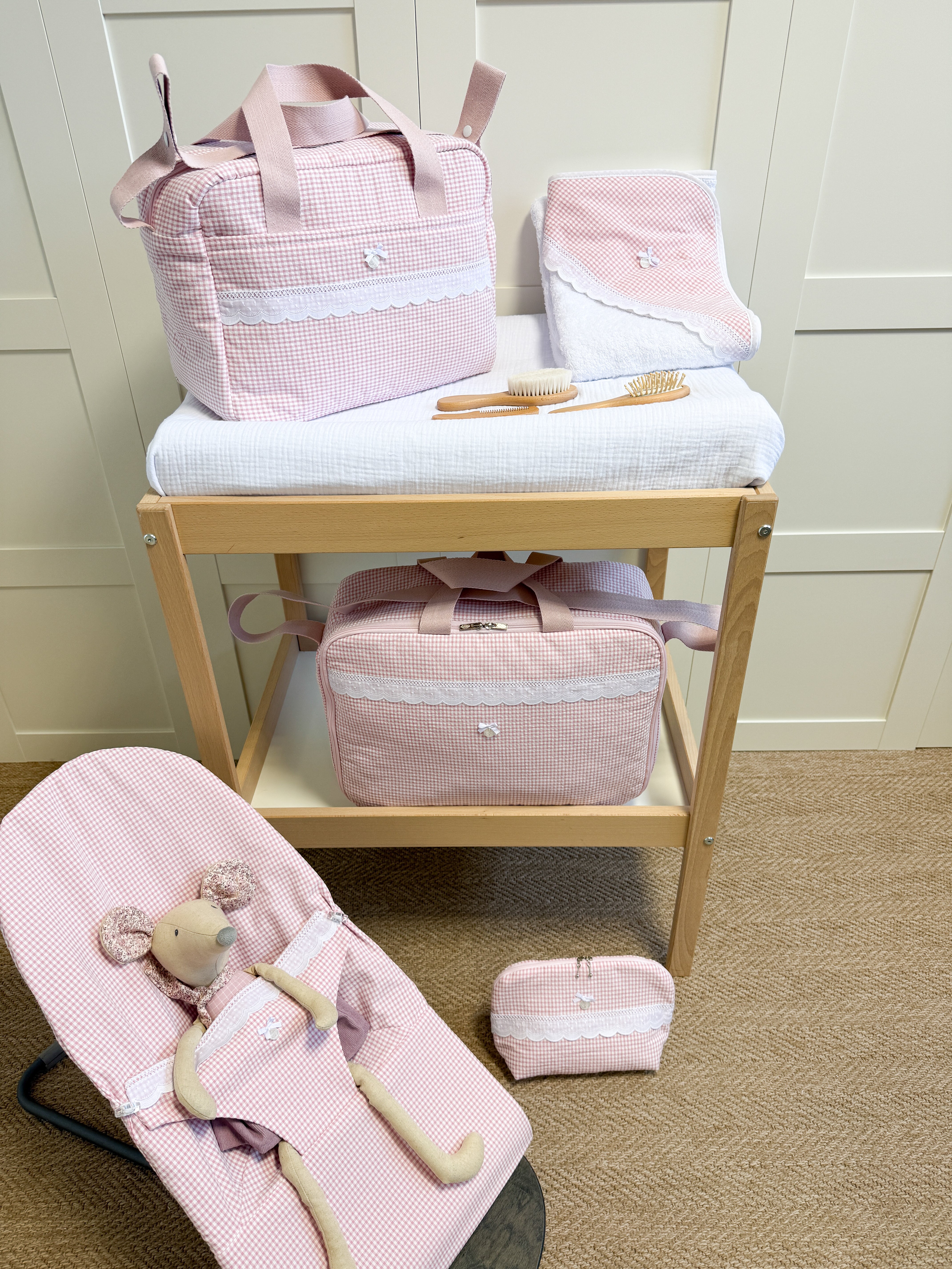 BabyBjorn Bouncer Cover Telmo Pink