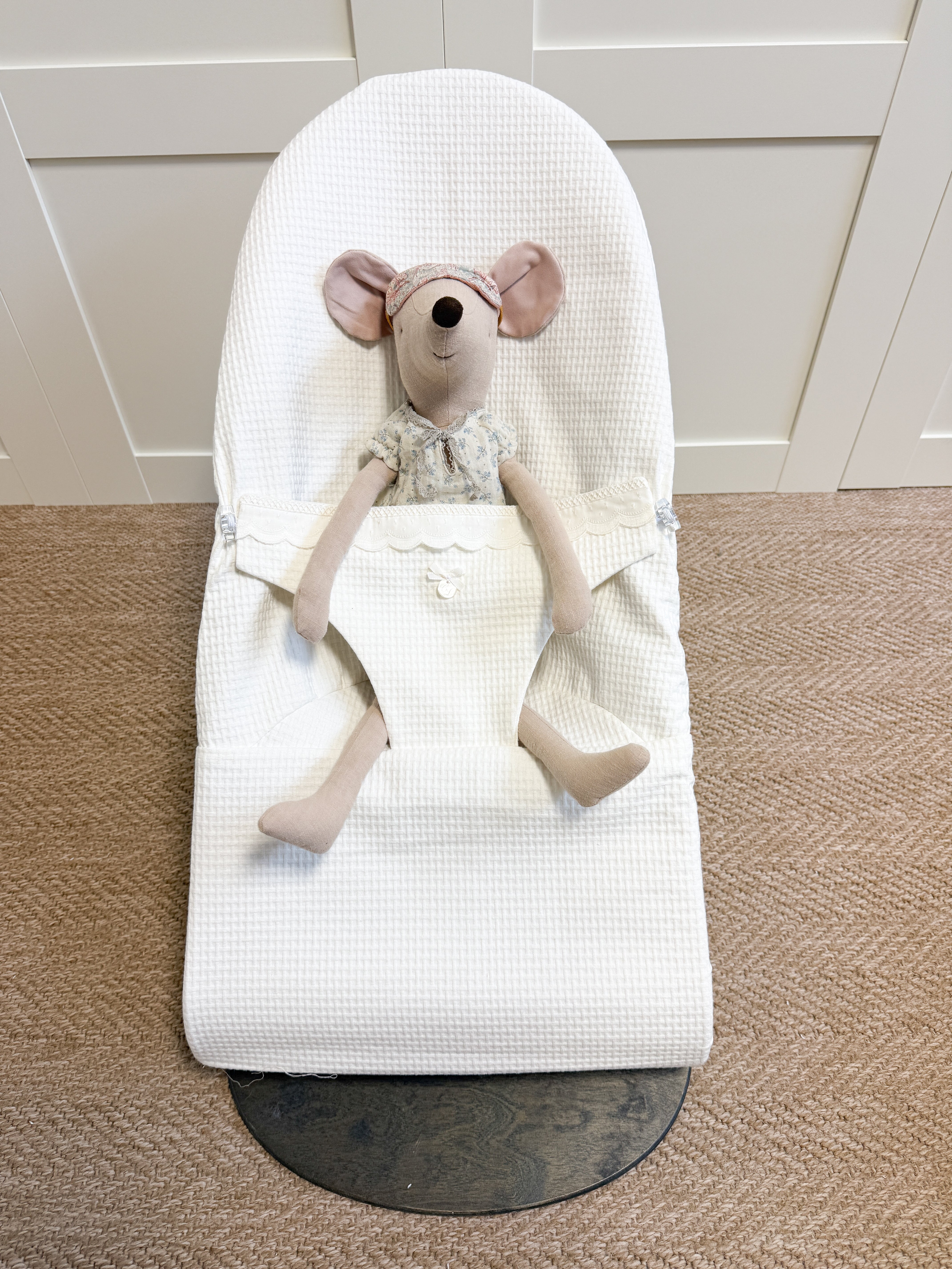 BabyBjorn Bouncer Cover Lucia Beige