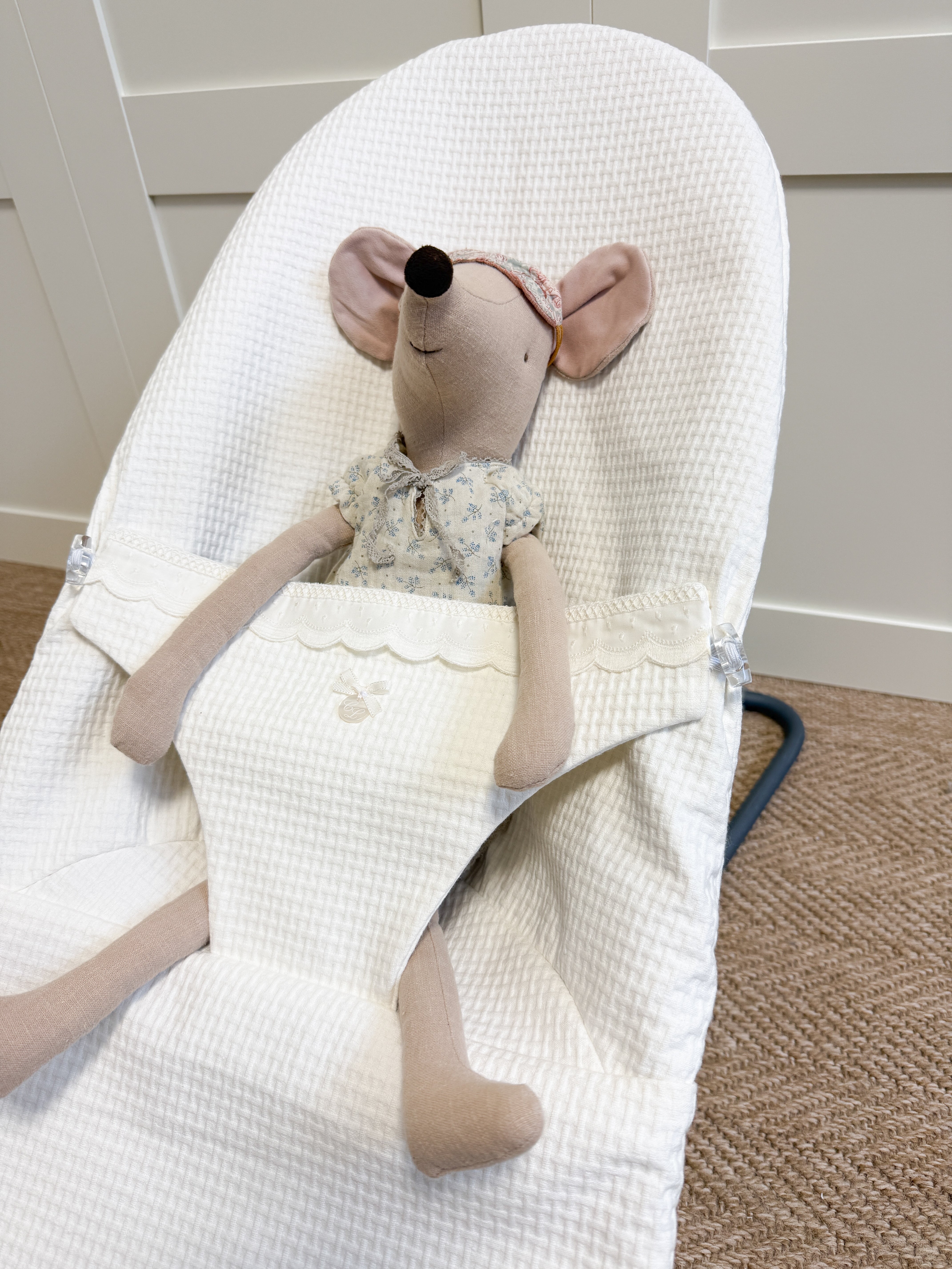 BabyBjorn Bouncer Cover Lucia Beige