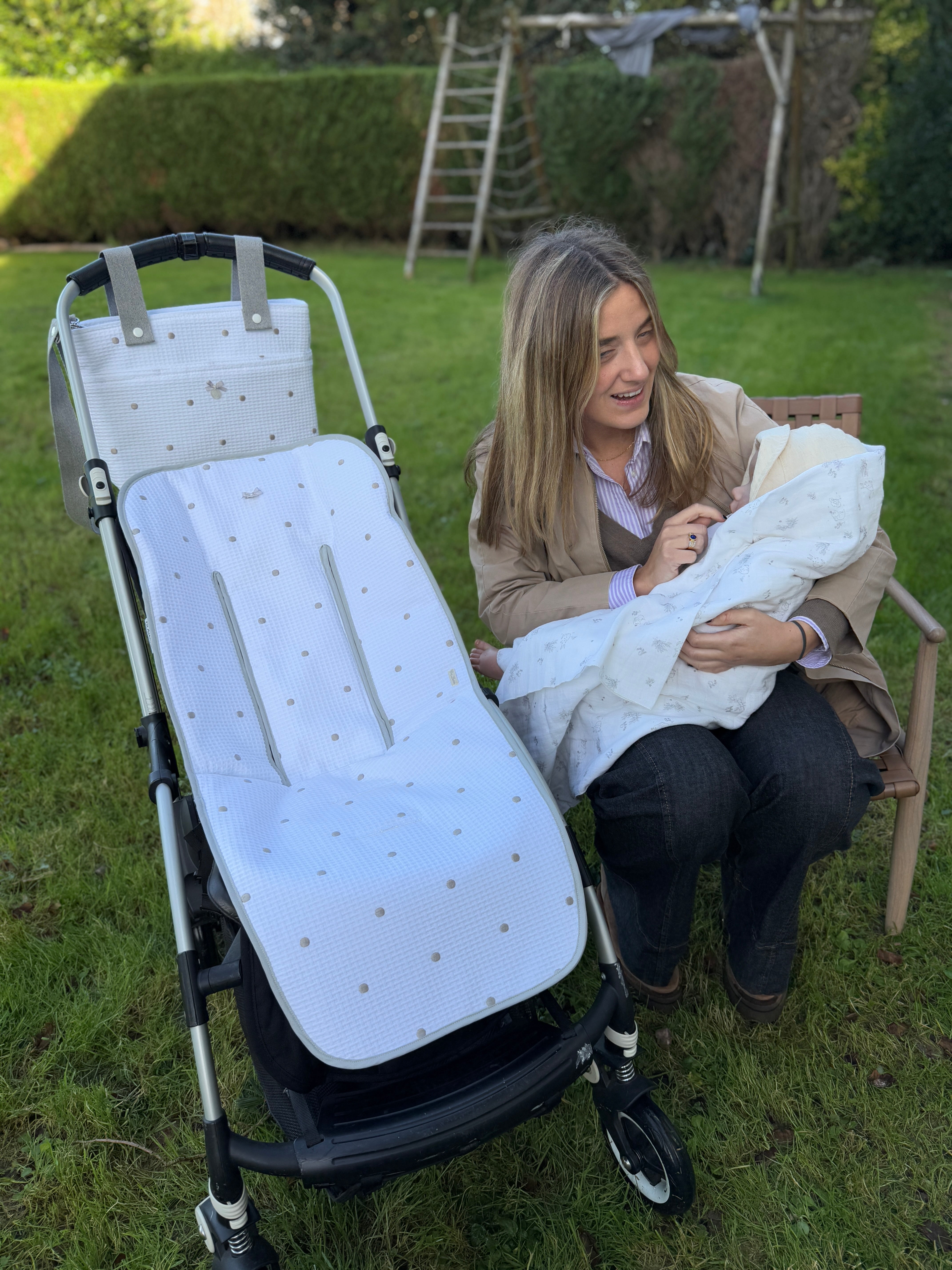 Universal Stroller Liner Bopi Grey