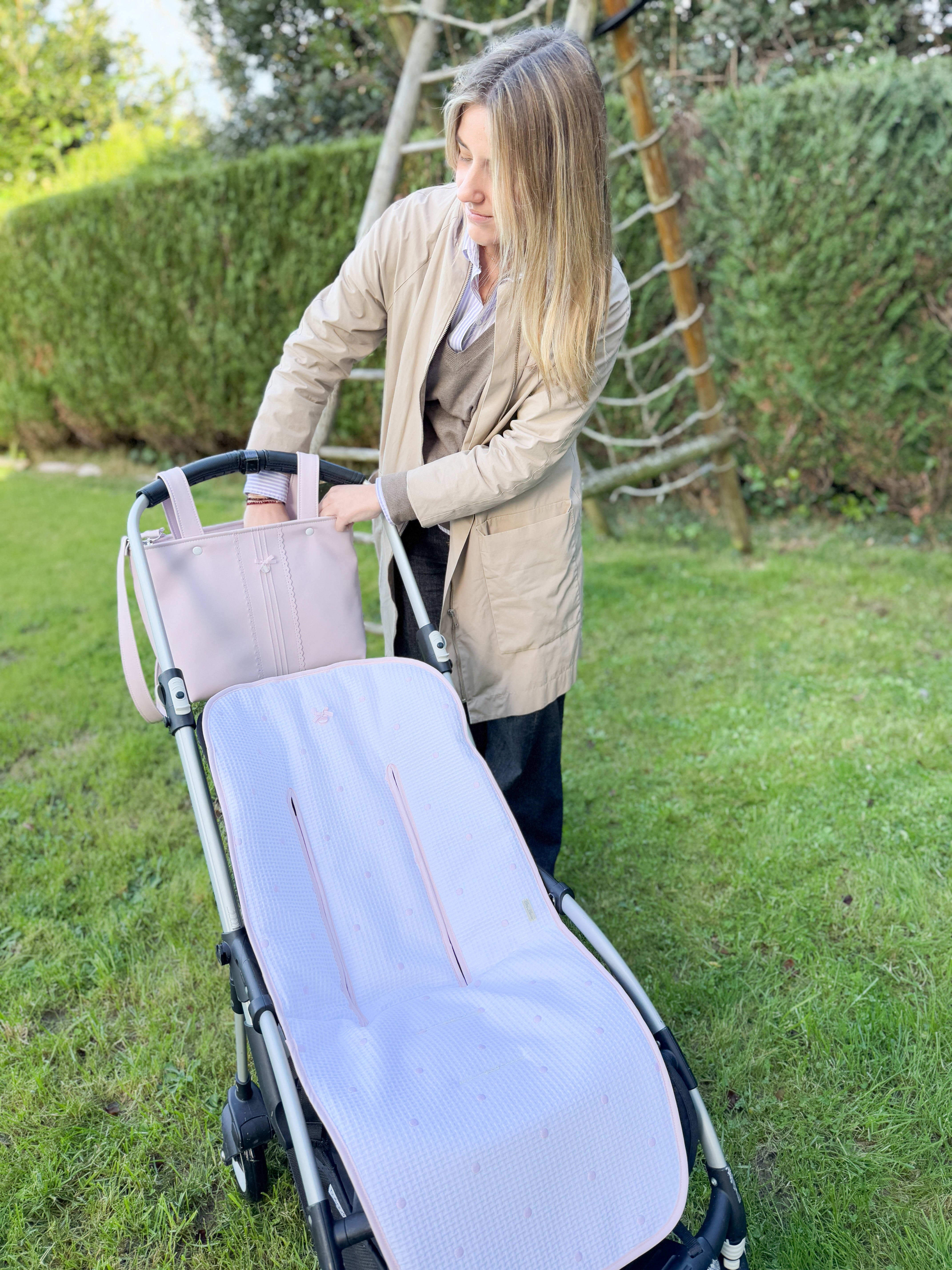 Universal Stroller Liner Bopi Pink